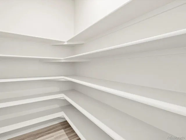 a view of a room with shelf