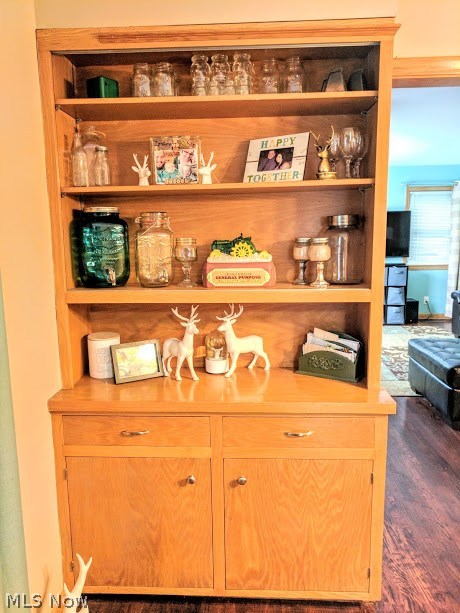 2320 Copley Road Akron, OH 44320 - Photo 10 of 35 Original builtin cabinet in the dining room!!