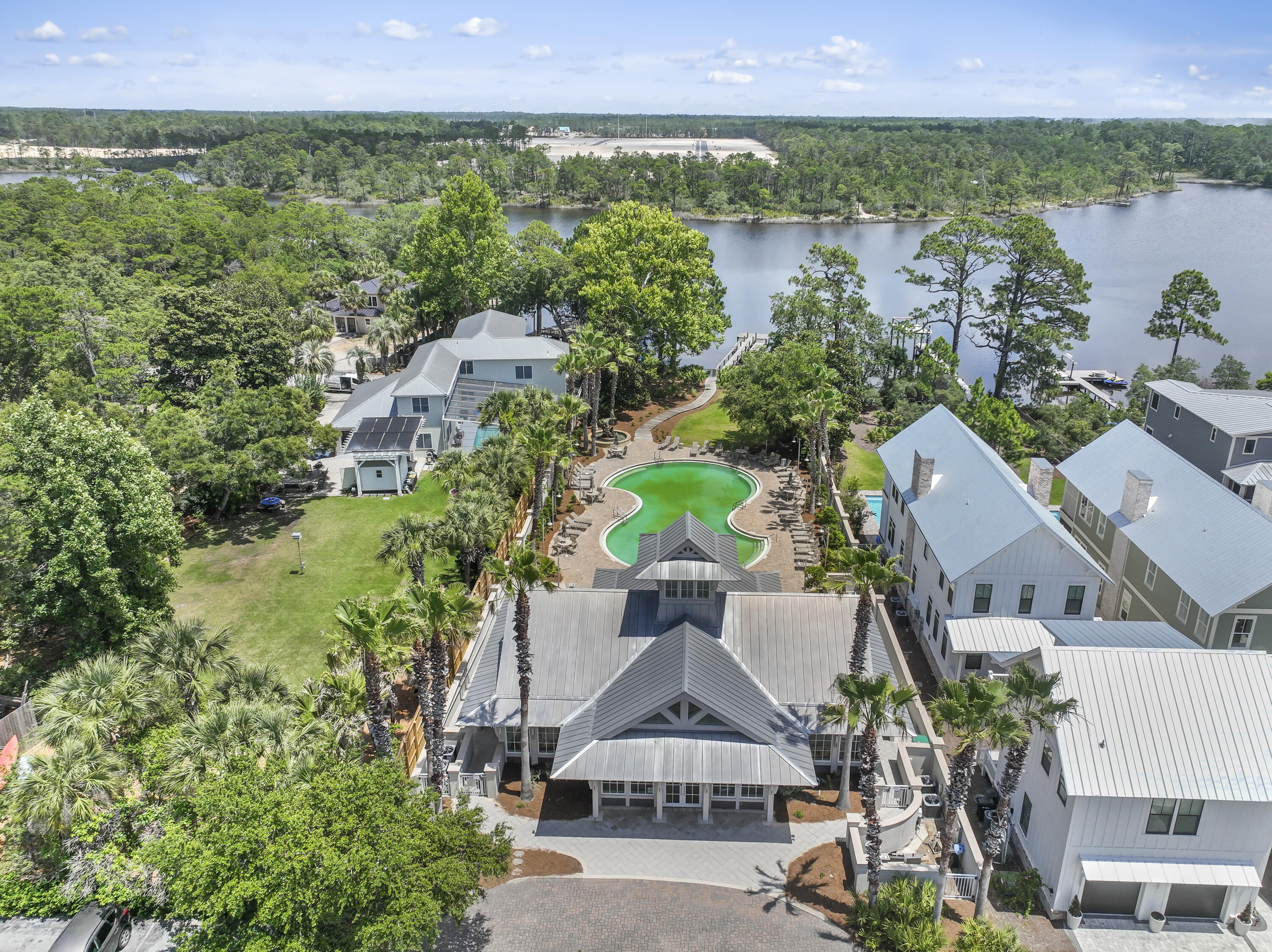 55 Grande Pointe Circle Inlet Beach, FL 32461 - Photo 29 of 32 an aerial view of multiple house