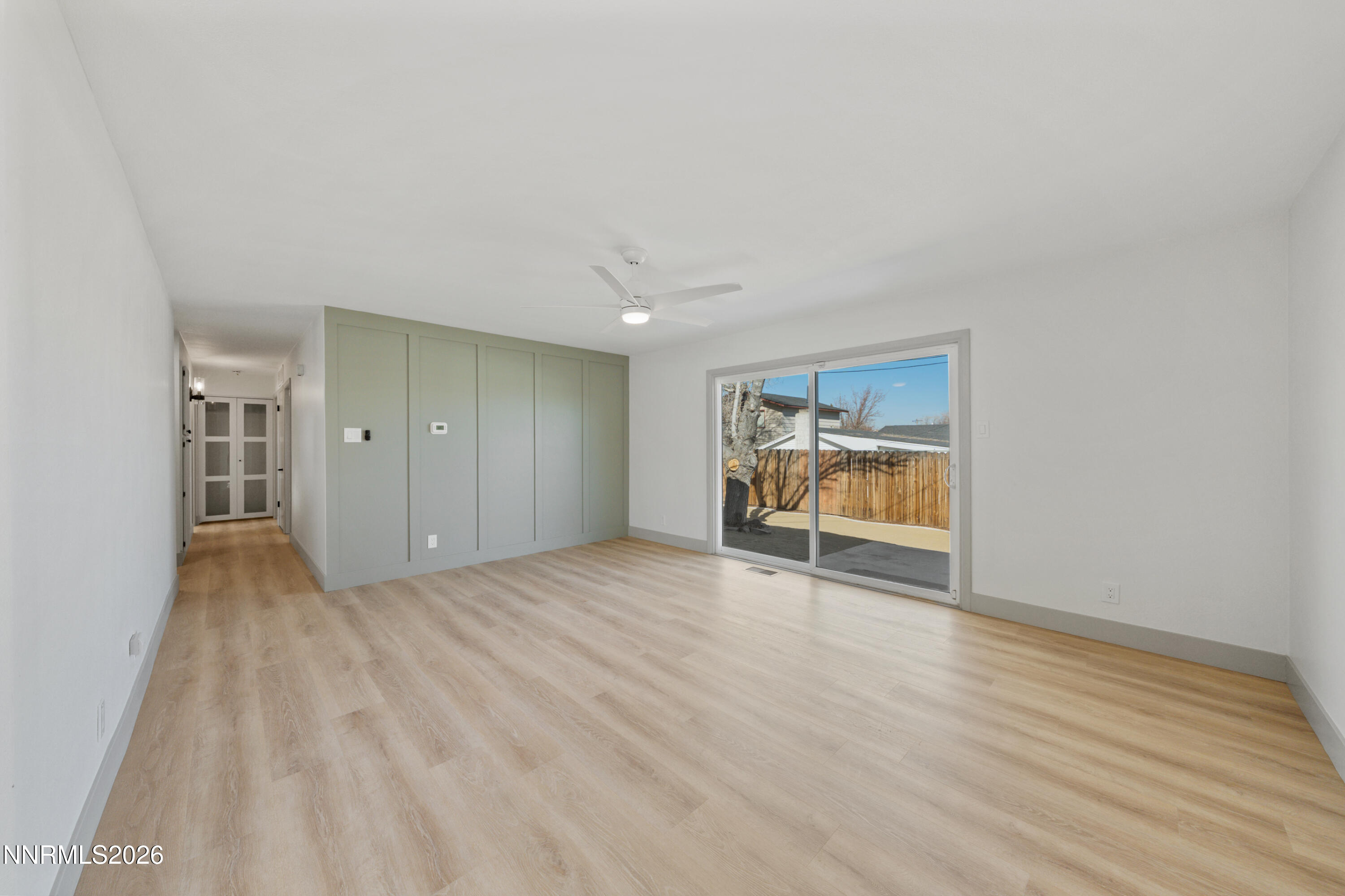 3286 Heights Drive Reno, NV 89503 - Photo 14 of 30 a view of an empty room with wooden floor and a window