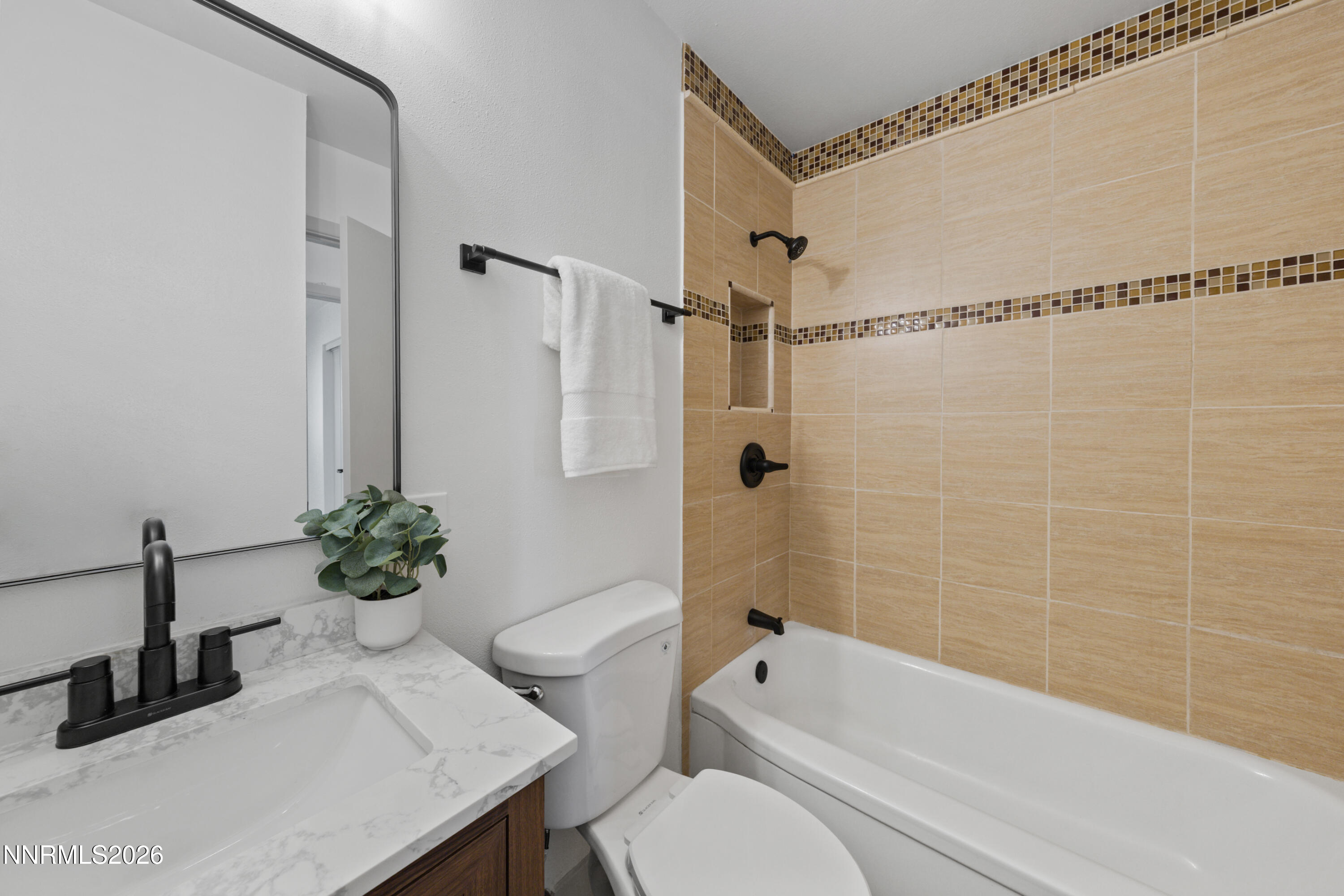 3286 Heights Drive Reno, NV 89503 - Photo 22 of 30 a bathroom with a sink mirror toilet and bathtub