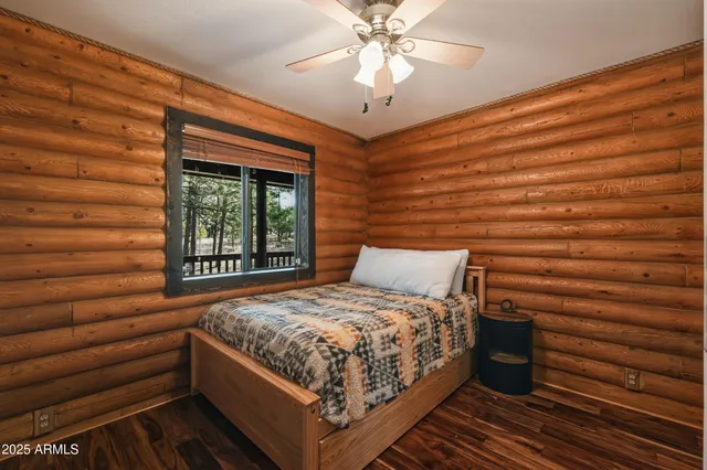a room with furniture and a chandelier
