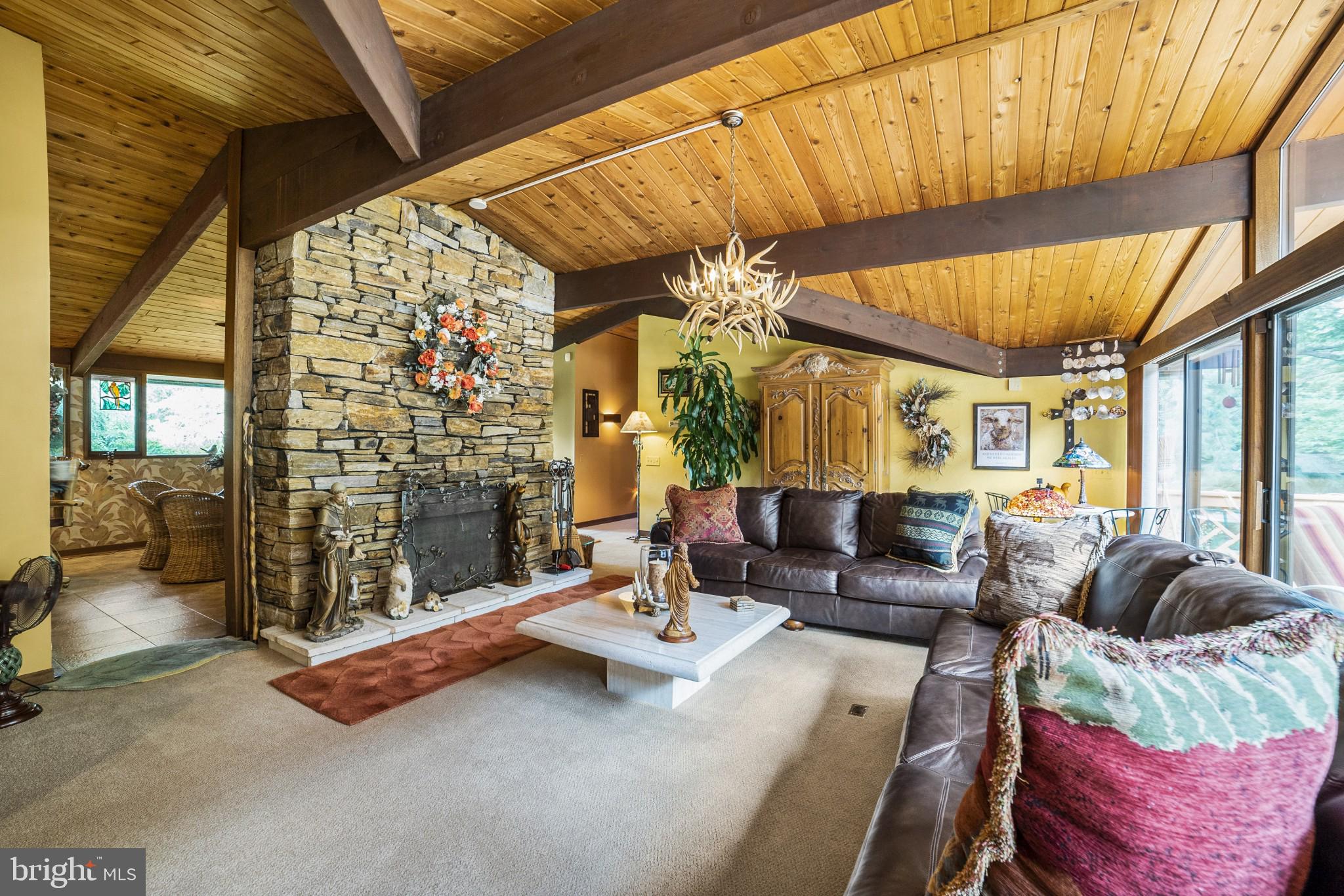 13815 Cripplegate Road Phoenix, MD 21131 - Photo 8 of 24 Stone Fireplace to Keep You Warm this Fall