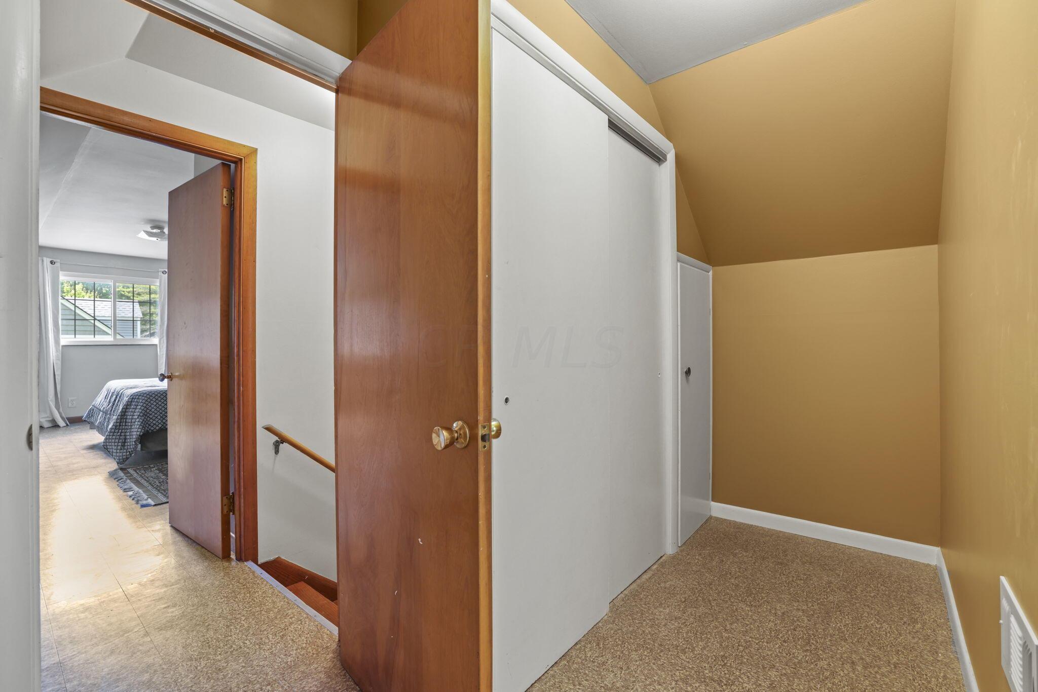 5101 Hamilton Road Hilliard, OH 43026 - Photo 24 of 40 If you turn left at the top of the stairs you greeted with this open space that could be used for storage