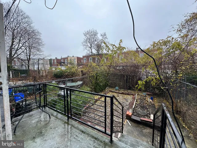 a view of a wooden bridge