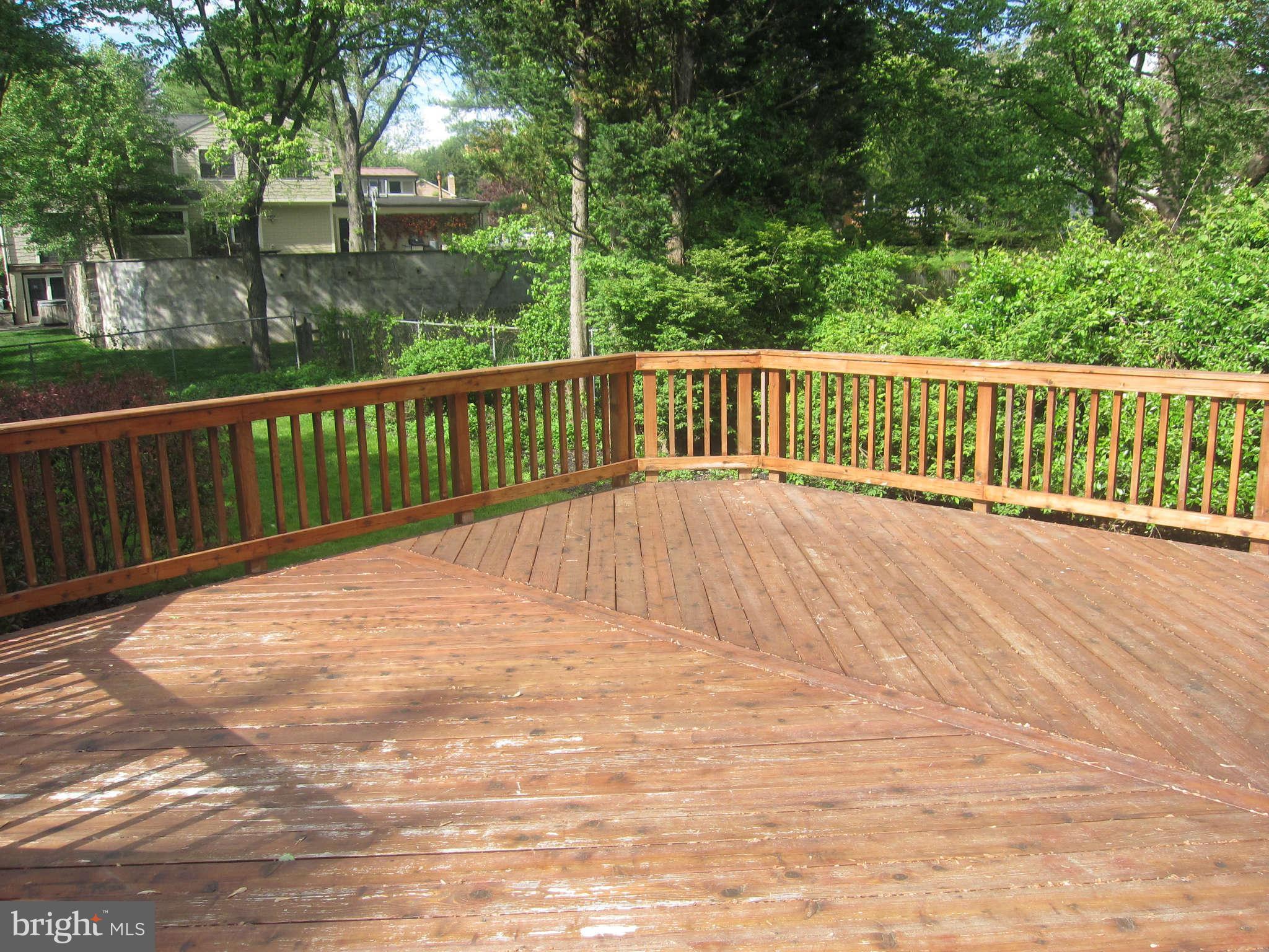 709 Bonifant Road Silver Spring, MD 20905 - Photo 24 of 29 Super wood deck in back