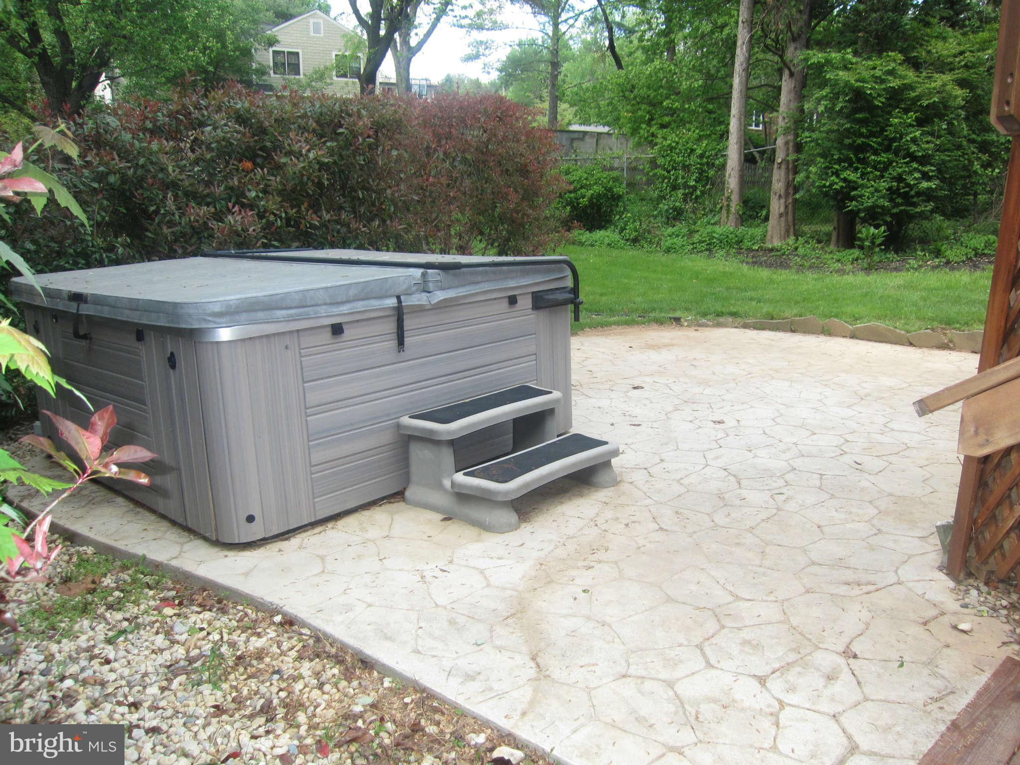 709 Bonifant Road Silver Spring, MD 20905 - Photo 25 of 29 Hot tub on patio level