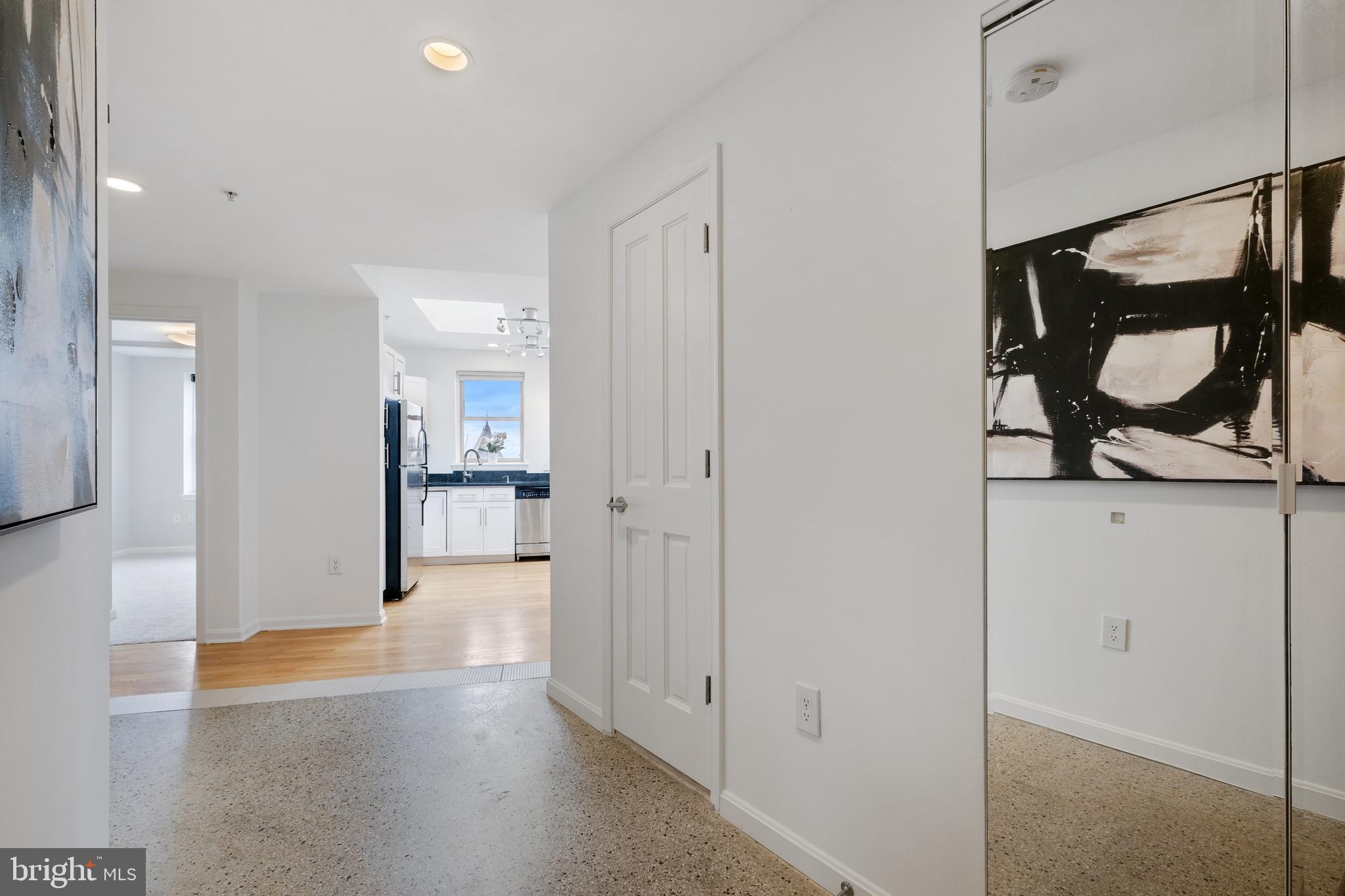 70 Rhode Island Avenue Northwest, Unit 502 Washington, DC 20001 - Photo 2 of 36 a view of hallway with wooden floor