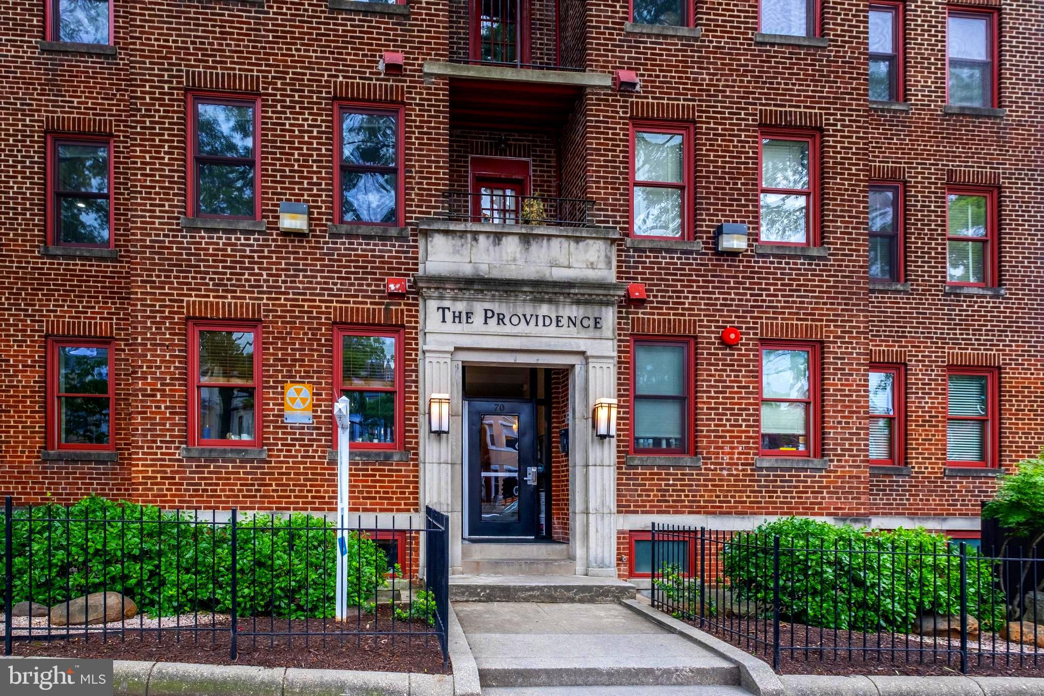 70 Rhode Island Avenue Northwest, Unit 502 Washington, DC 20001 - Photo 28 of 36 front view of a brick building