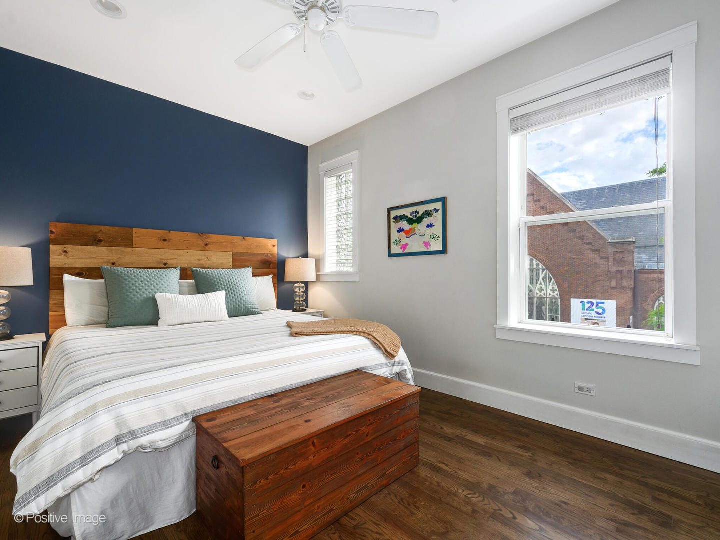 3903 North Seeley Avenue, Unit 3 Chicago, IL 60618 - Photo 14 of 20 a bedroom with a bed and a window