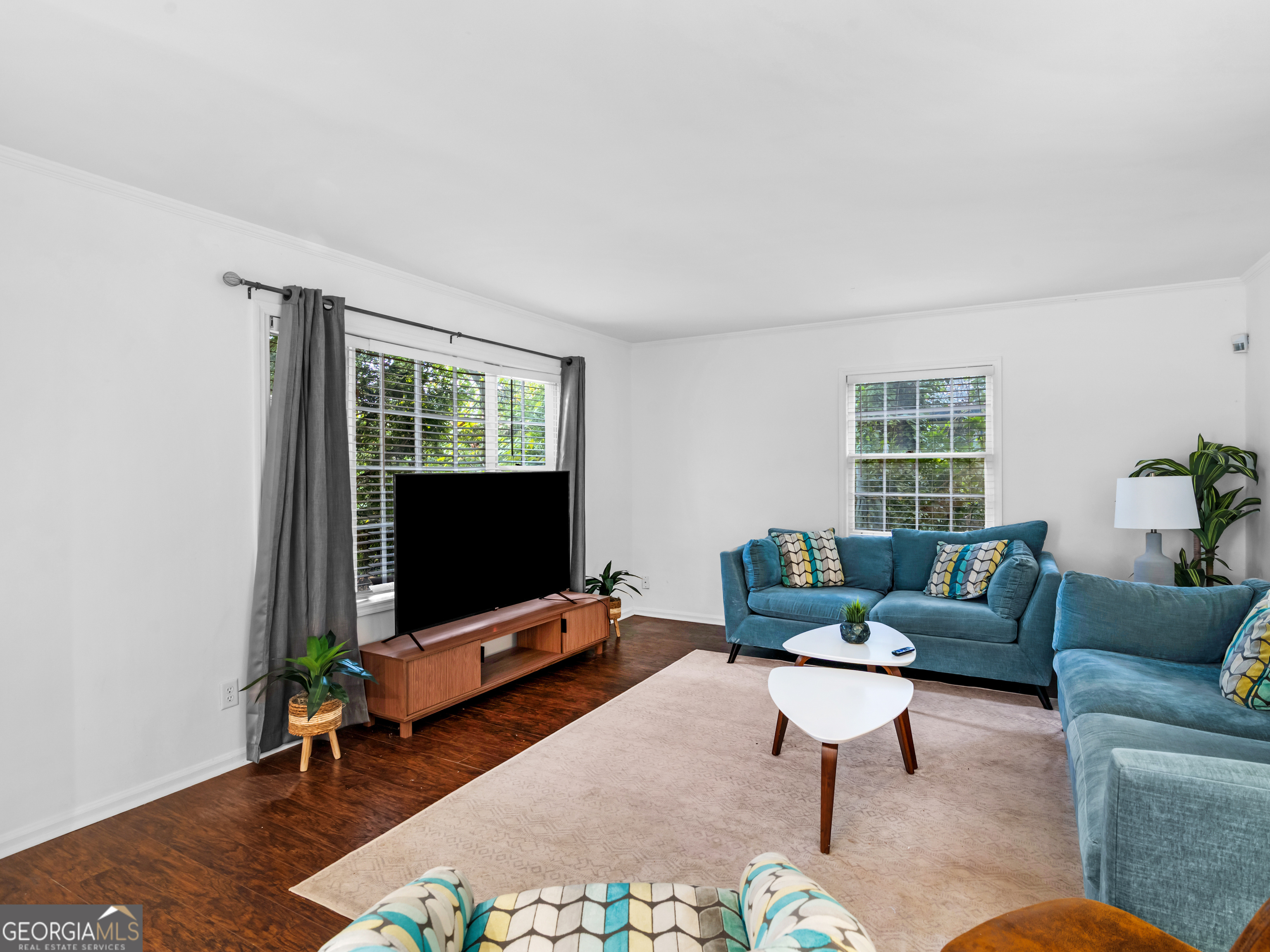 262 Rhodes Drive Athens, GA 30606 - Photo 3 of 21 a living room with furniture window and a flat screen tv