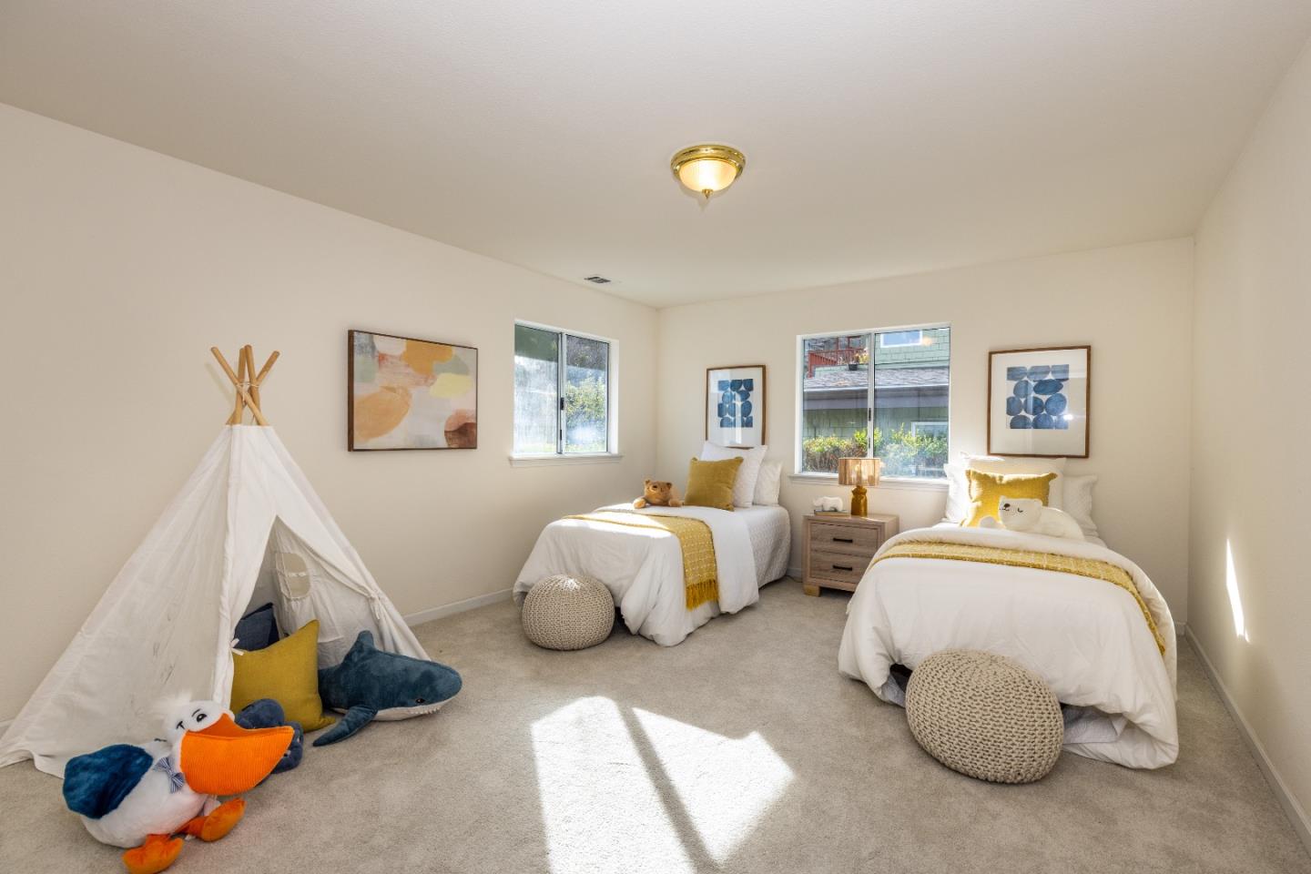 1415 Grand Avenue Pacifica, CA 94044 - Photo 27 of 47 a bedroom with bed and balcony