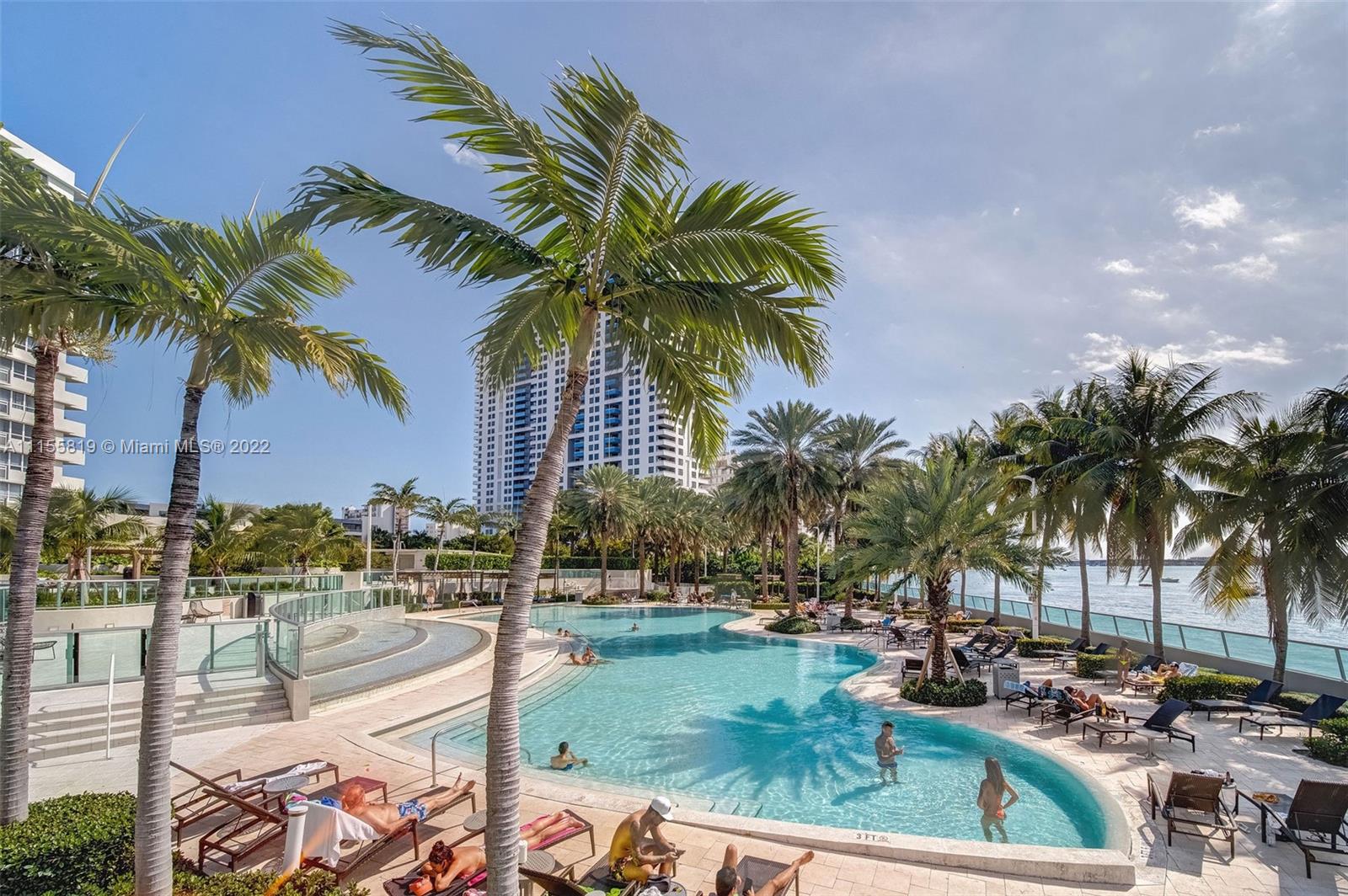 1504 Bay Road, Unit N1508 Miami Beach, FL 33139 - Photo 81 of 89 a view of outdoor space with palm trees