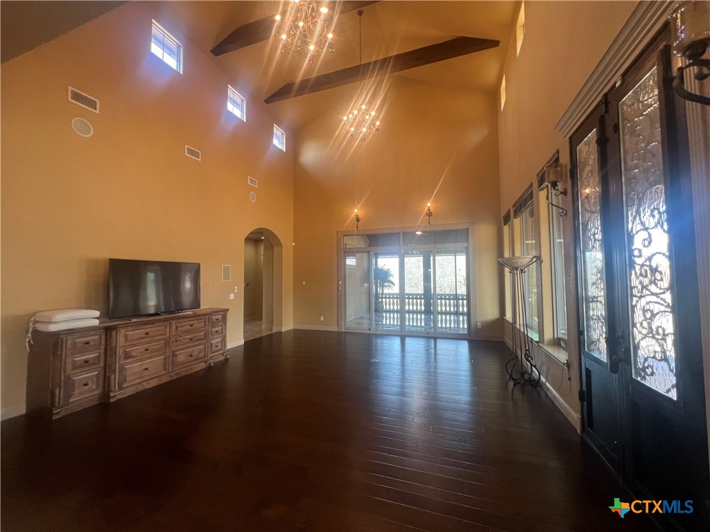 523 Messer Ranch Road Belton, TX 76513 - Photo 6 of 40 a view of entryway and hall with wooden floor