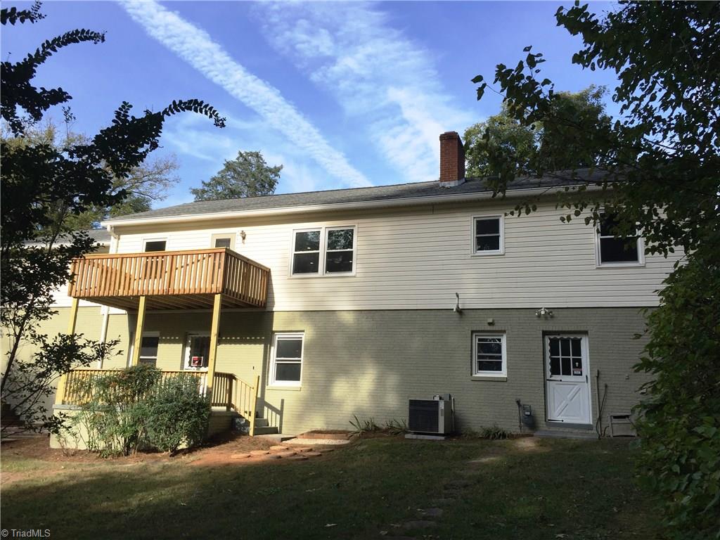 5617 Tower Road Greensboro, NC 27410 - Photo 16 of 17 Rear view w/two decks