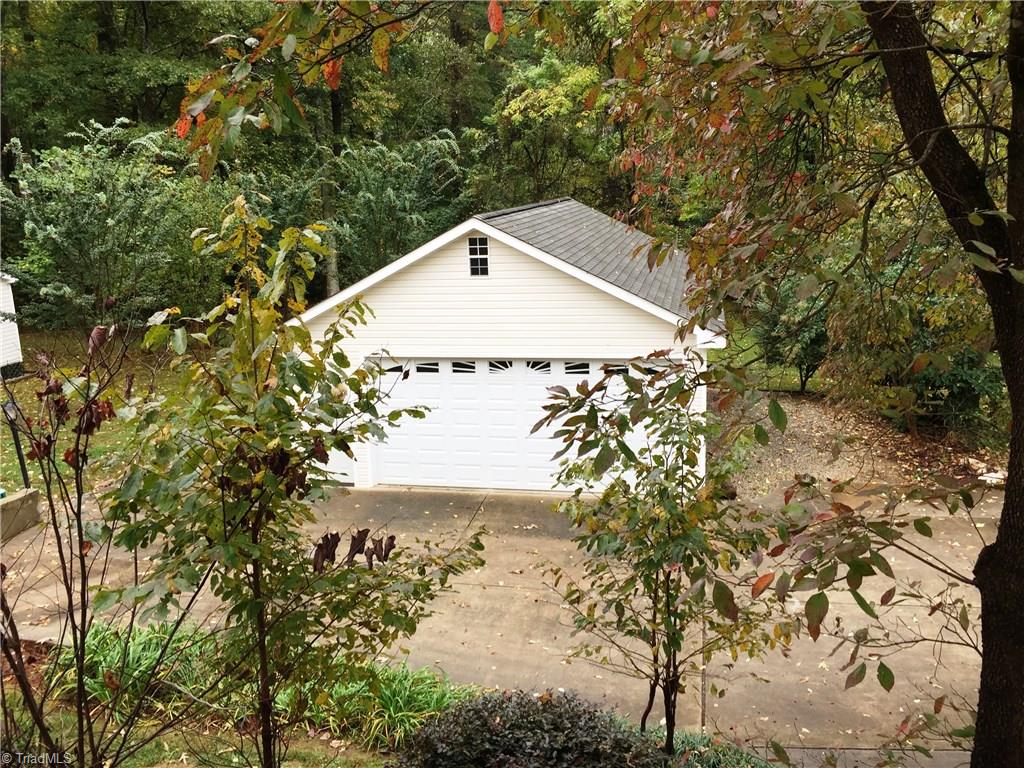 5617 Tower Road Greensboro, NC 27410 - Photo 17 of 17 Detached garage w/separate driveway, plumbing, electricity and office space