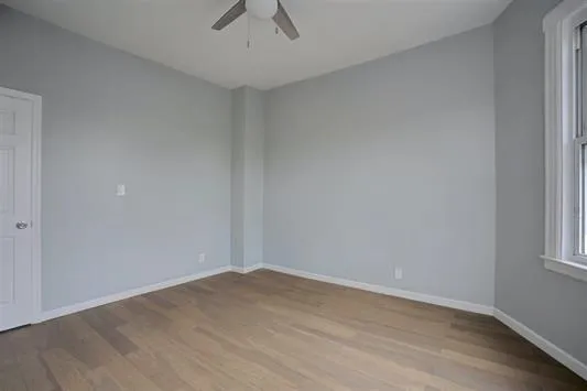 wooden floor in an empty room