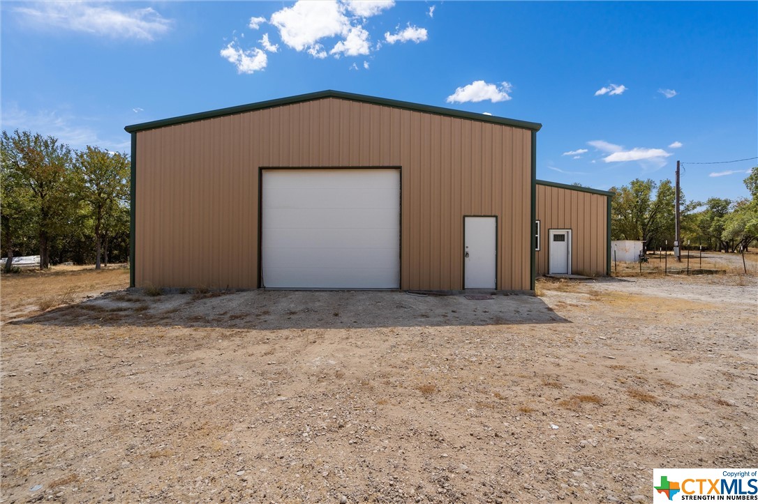 a big room with closet area