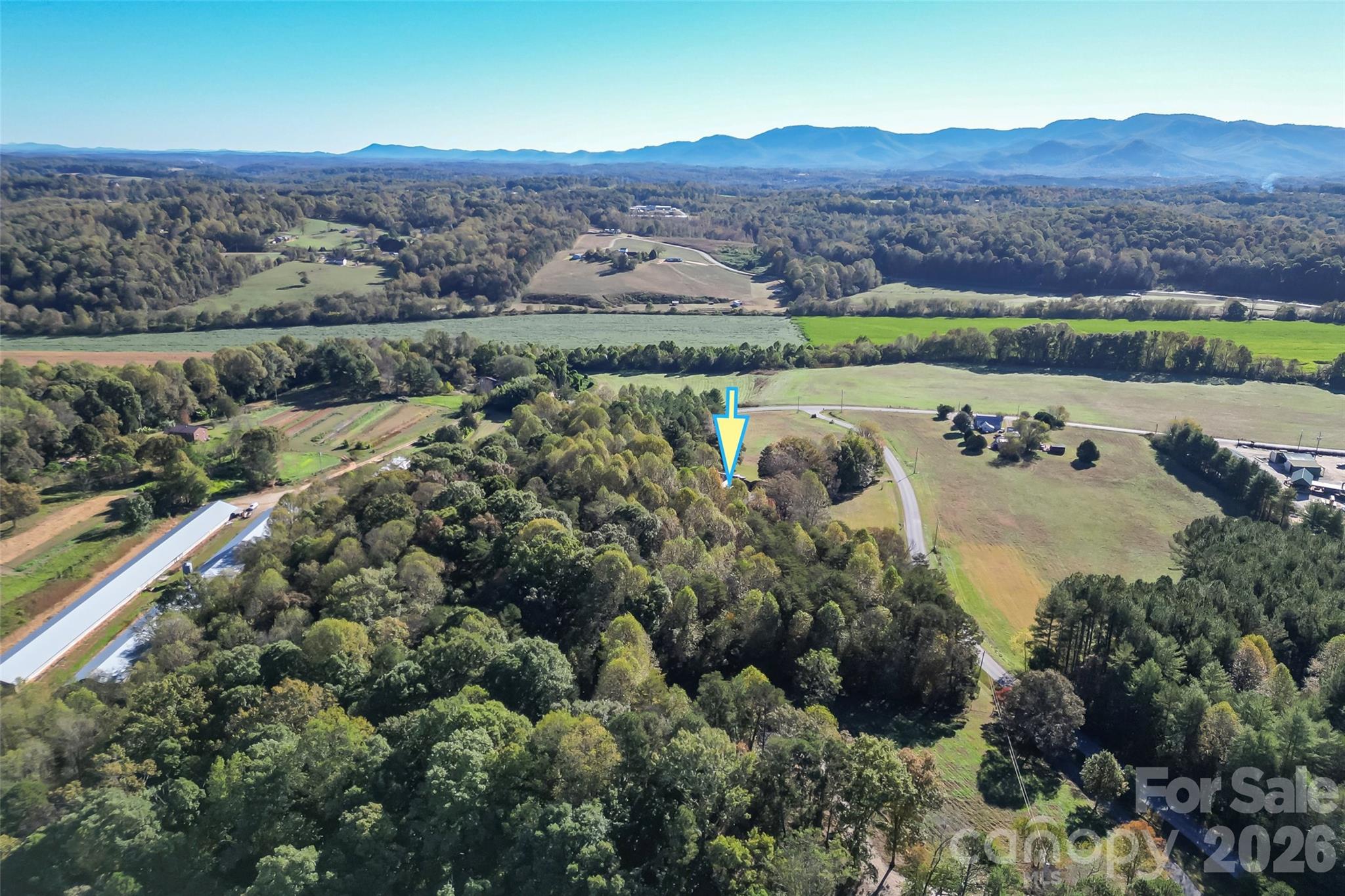 96 Patton Valley Drive Nebo, NC 28761 - Photo 3 of 29 an aerial view of a house with outdoor space
