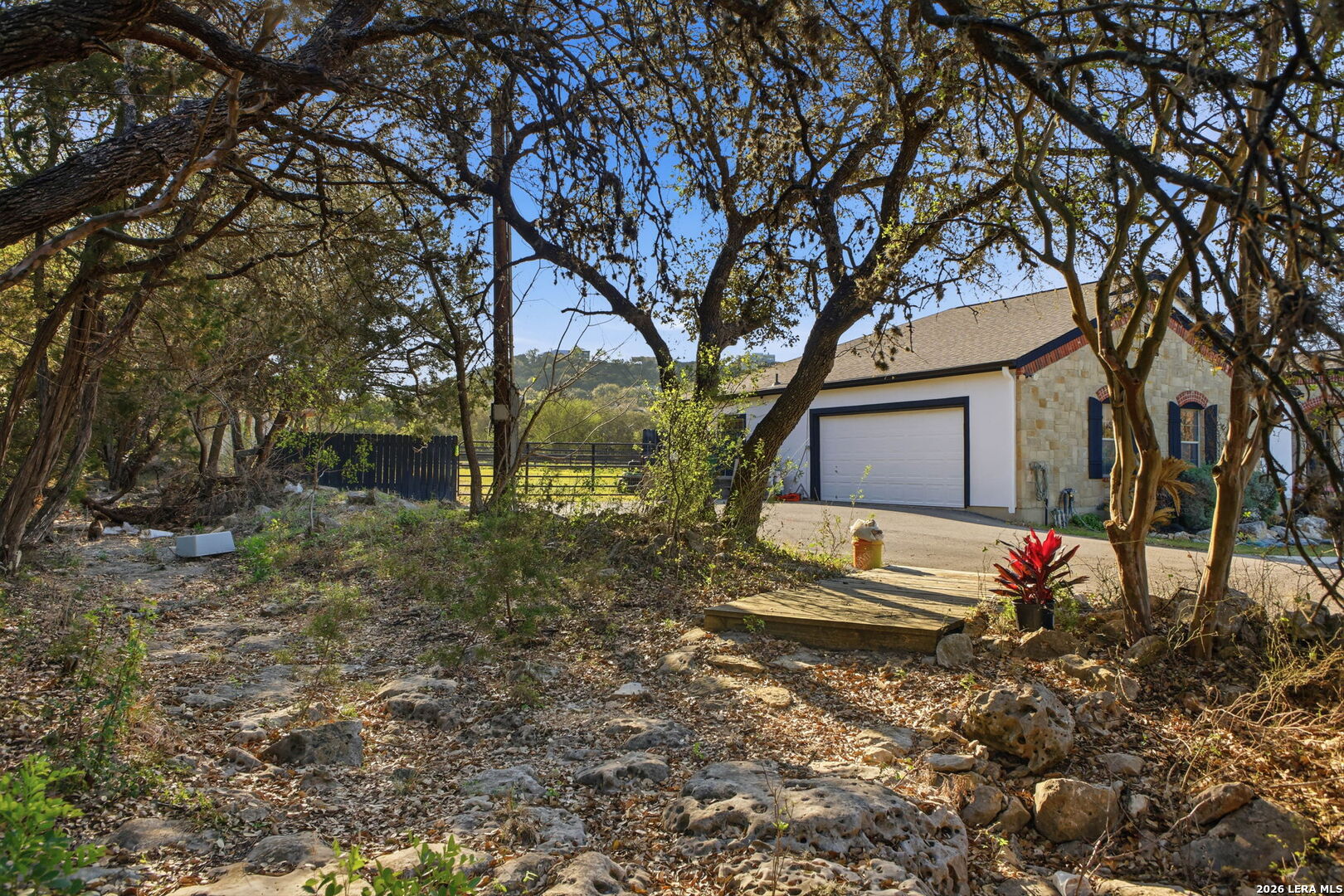 30870 Bridlegate Drive Bulverde, TX 78163 - Photo 27 of 44 a view of a house with yard and tree s