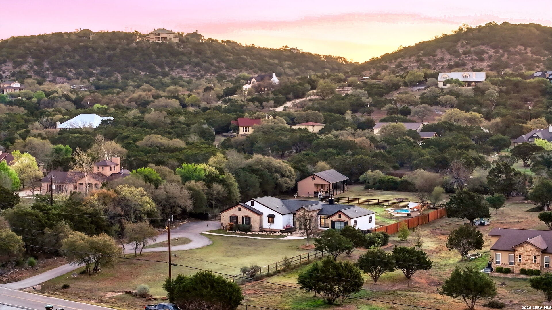 30870 Bridlegate Drive Bulverde, TX 78163 - Photo 41 of 44 a view of a lake in middle of the town