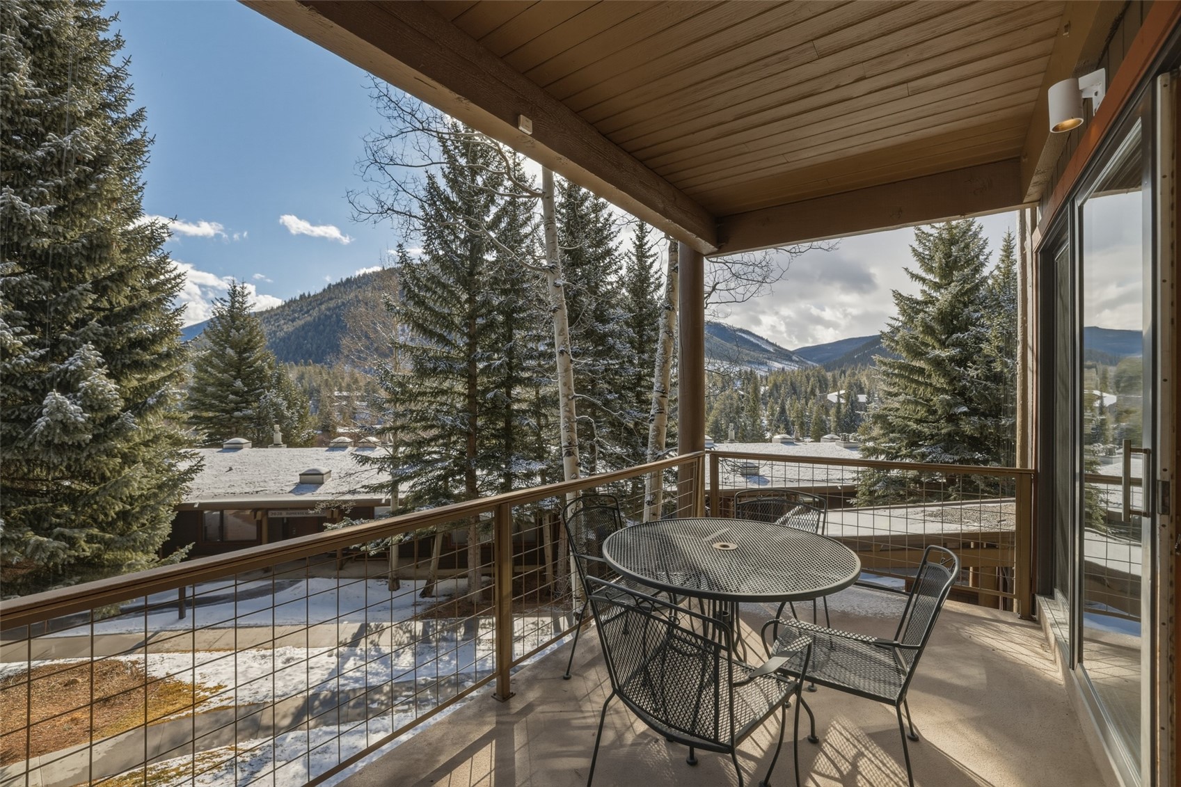 21700 Highway 6, Unit 2015 Keystone, CO 80435 - Photo 19 of 50 a view of balcony with furniture and outdoor space