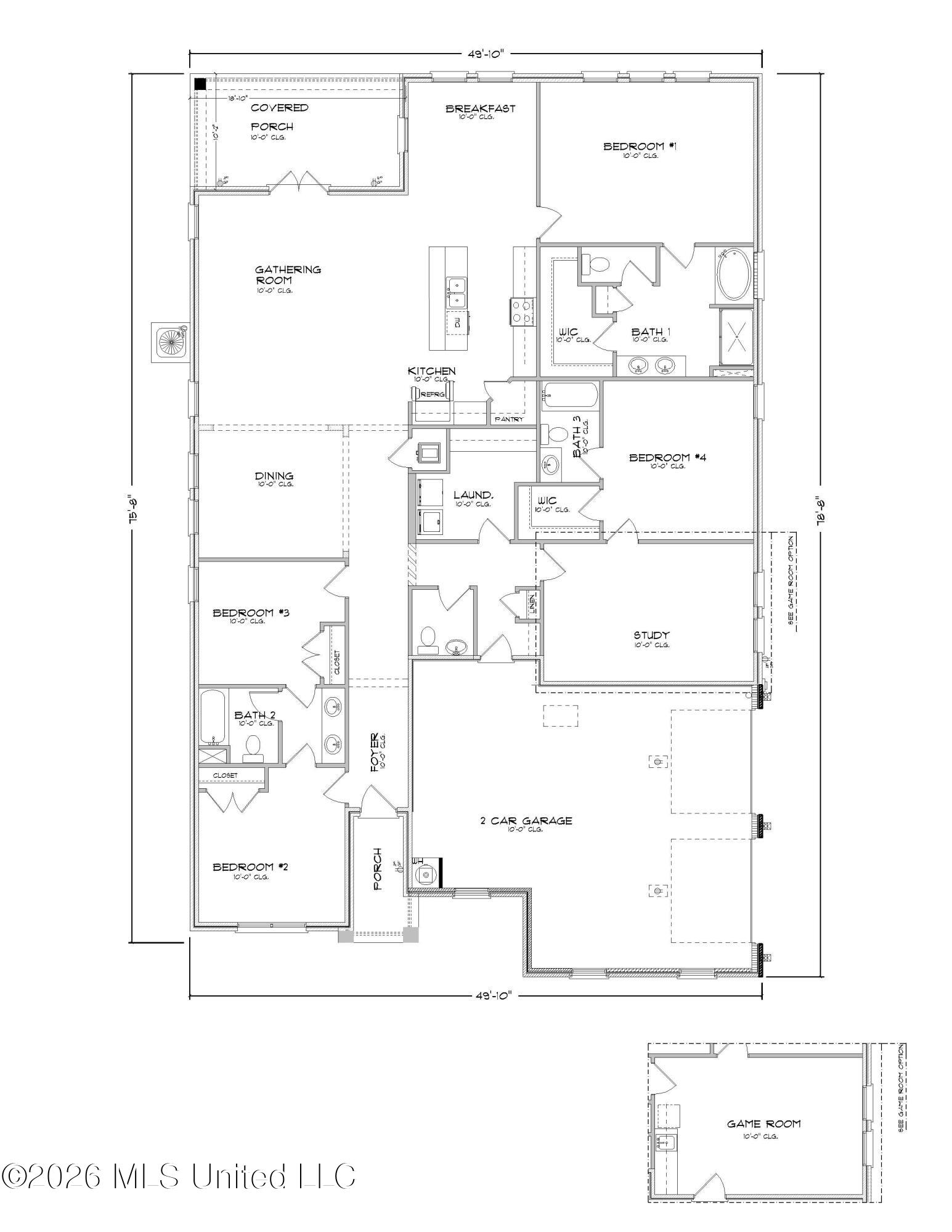 7761 Magnolia Loop Pass Christian, MS 39571 - Photo 37 of 37 Chelsea Floorplan