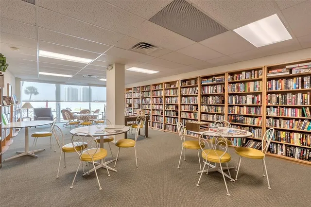 a view of outdoor space with outdoor seating