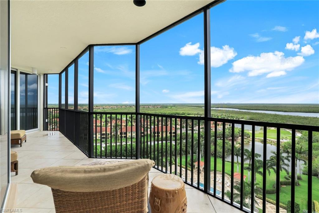 1060 Borghese Lane, Unit 1005 Naples, FL 34114 - Photo 18 of 38 a view of a balcony