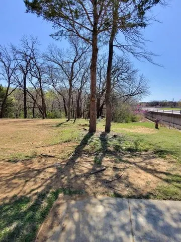 a view of outdoor space with trees