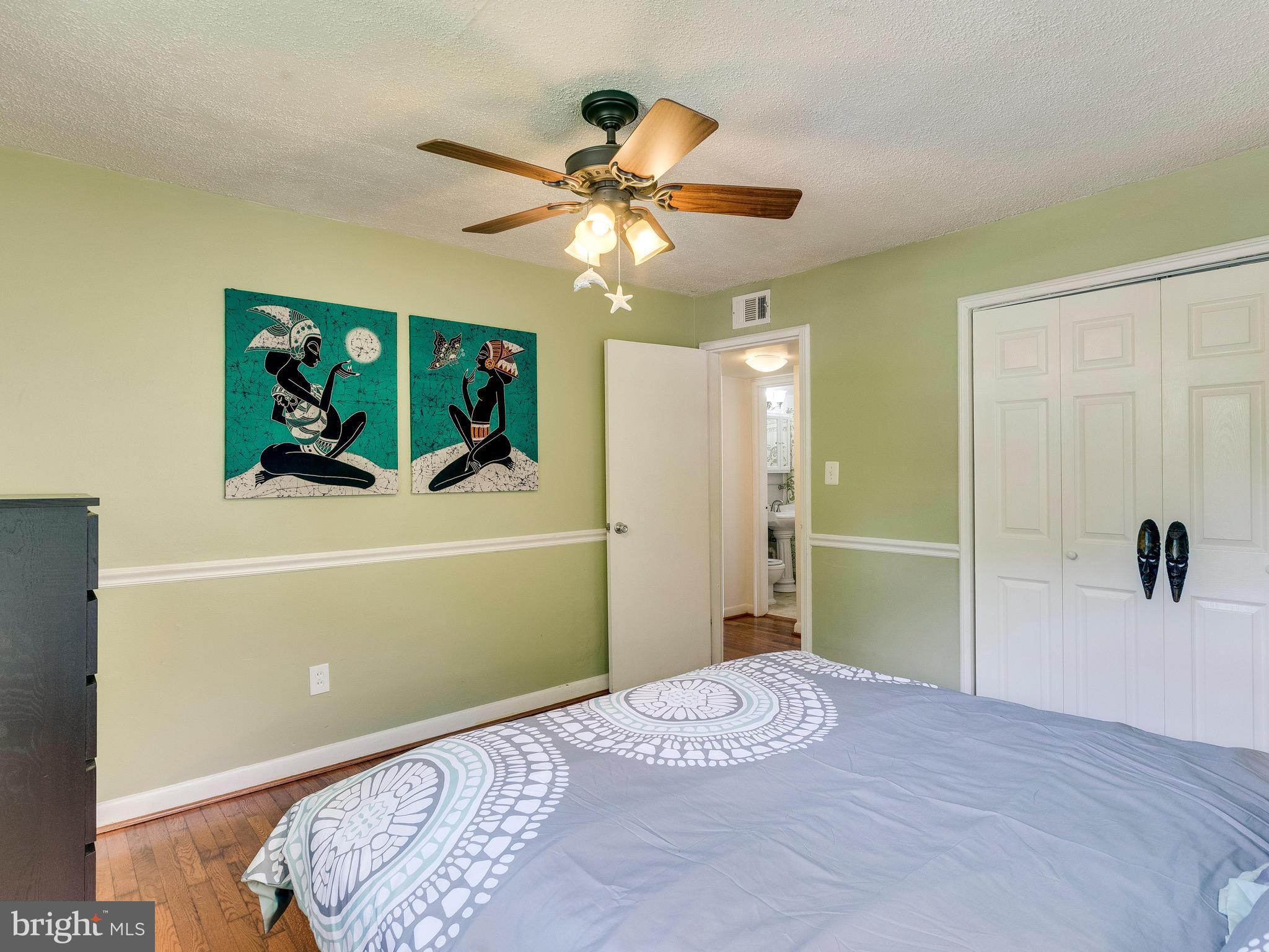913 Robin Road Silver Spring, MD 20901 - Photo 13 of 30 Ceiling fan in master bedroom