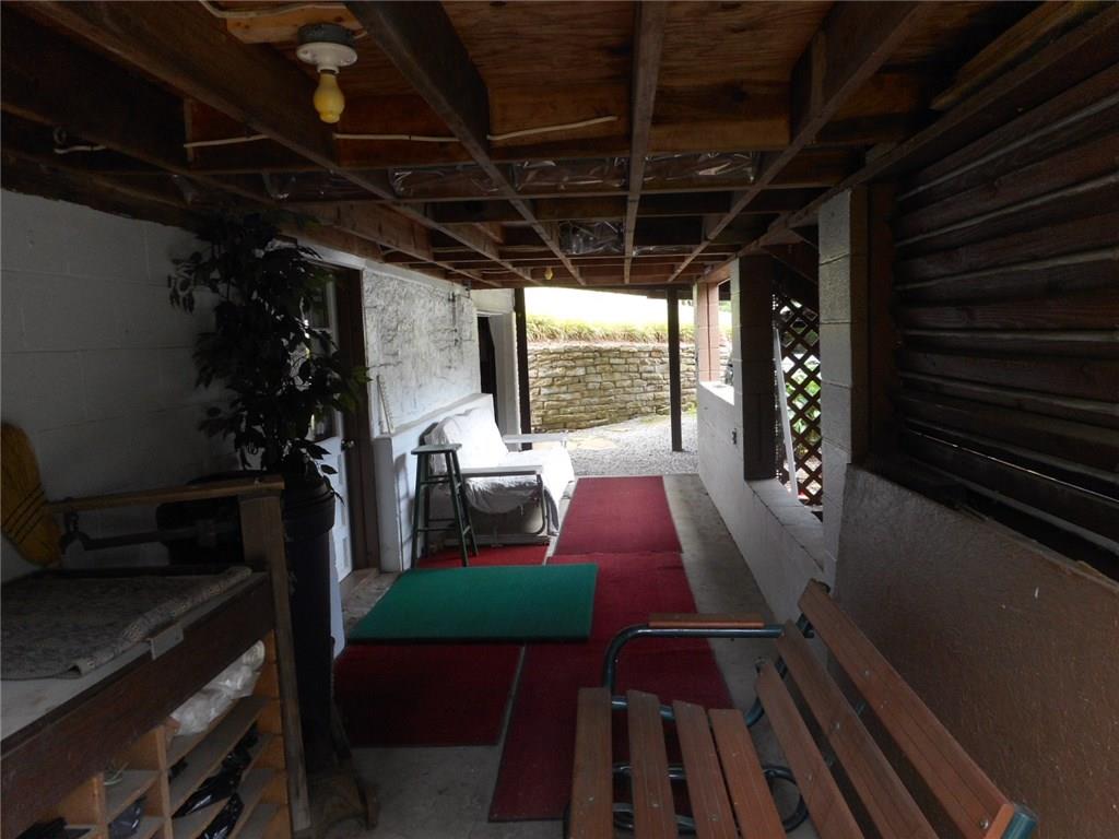 182 Adamson Road Marianna, PA 15345 - Photo 16 of 24 UNDER FRONT PORCH AND LOWER LEVEL ENTRANCE DOOR