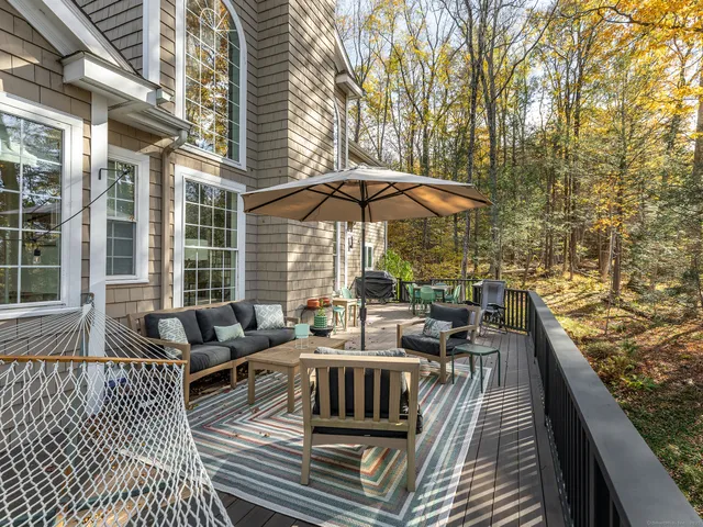a view of outdoor space deck and patio