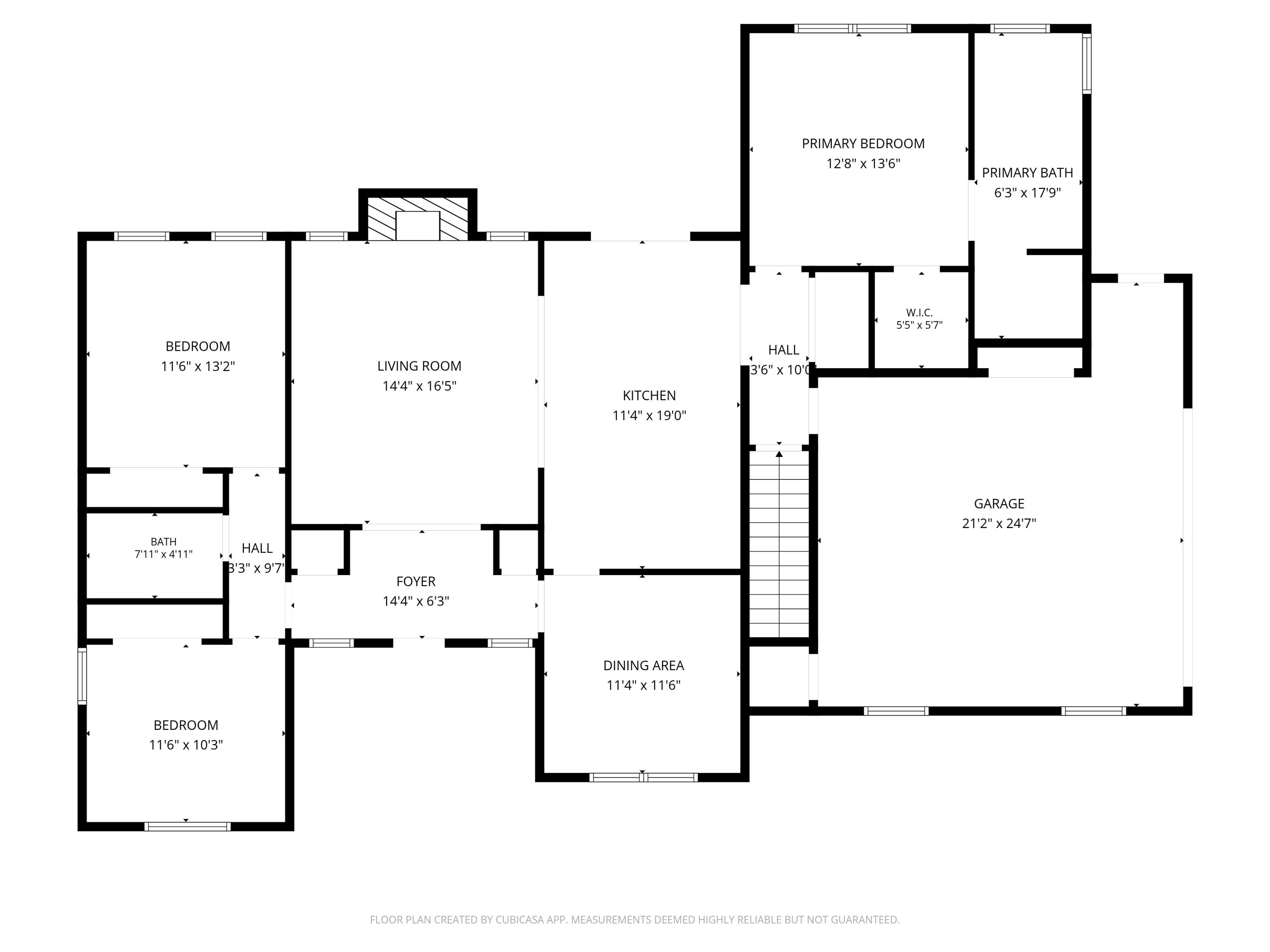 1881 9 Mile Road Union City, MI 49094 - Photo 48 of 49 Main Level Floorplan