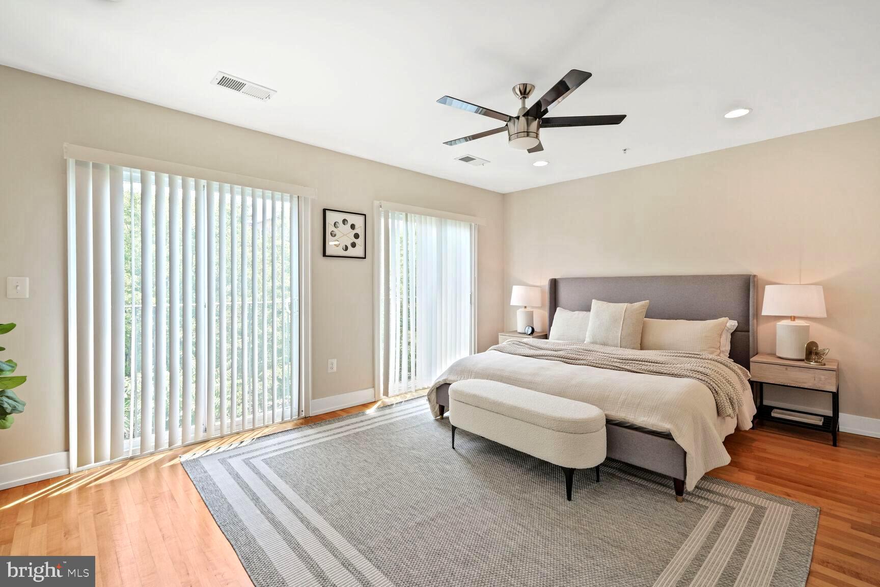 2515 17th Street Northwest, Unit 5 Washington, DC 20009 - Photo 6 of 14 a bedroom with a bed and window