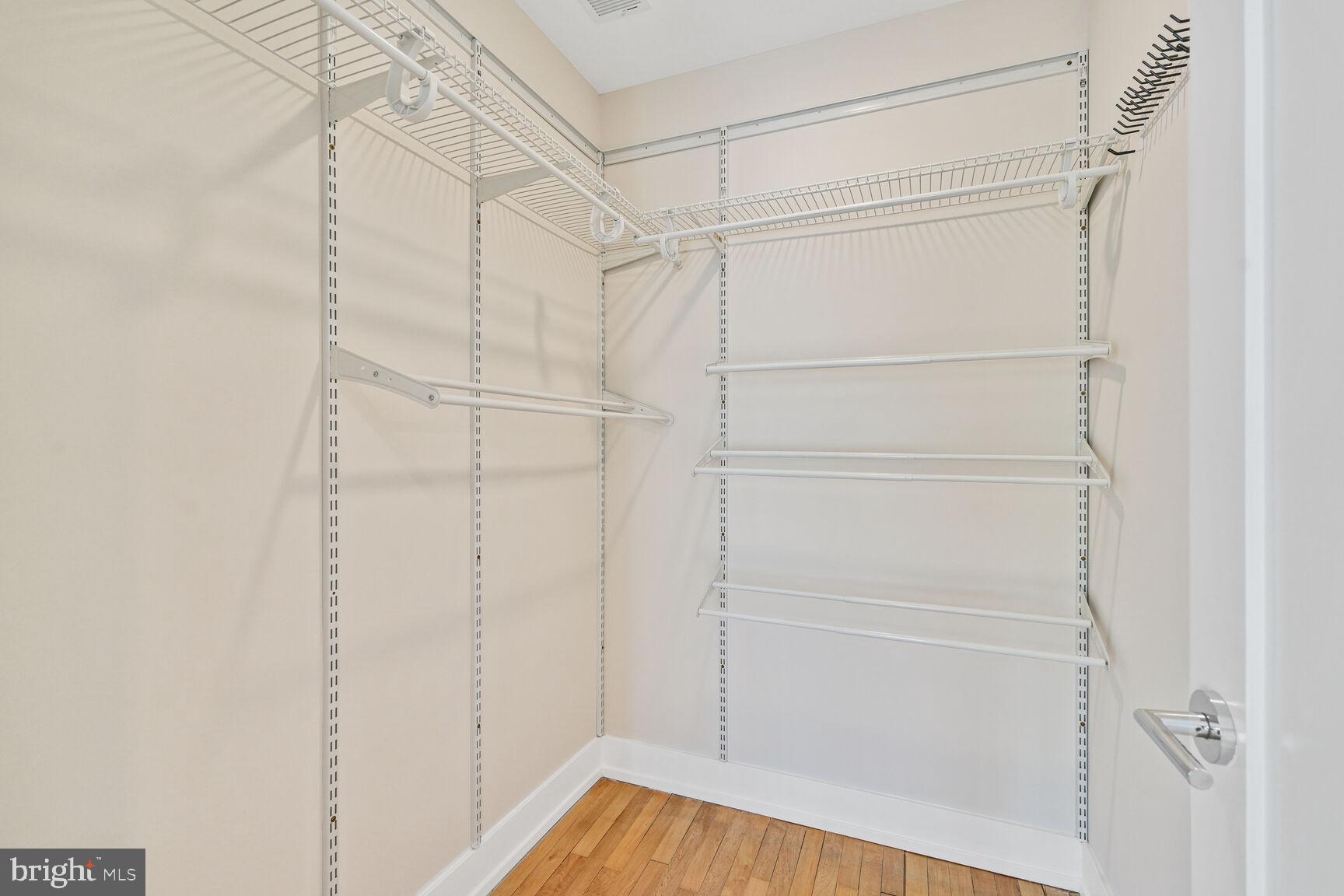 2515 17th Street Northwest, Unit 5 Washington, DC 20009 - Photo 9 of 14 a view of an empty walk in closet