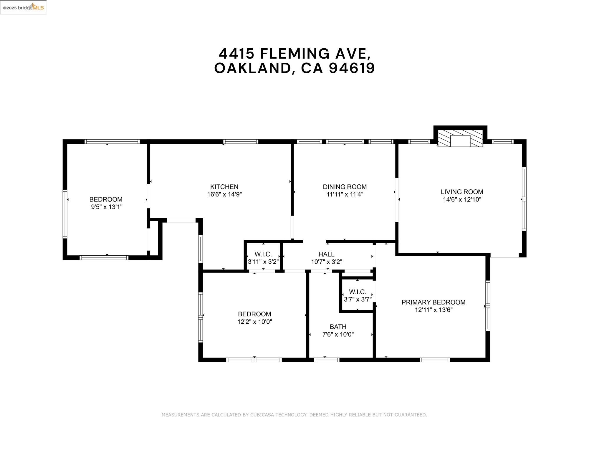4415 Fleming Avenue Oakland, CA 94619 - Photo 48 of 48 View of home floor plan