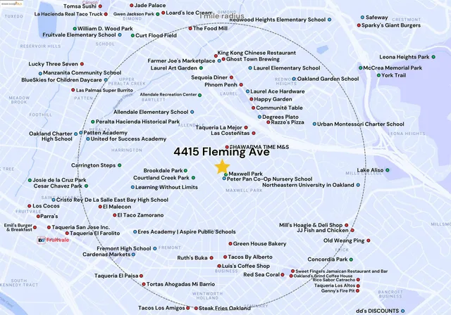 $689,000 | 4415 Fleming Avenue, Oakland, CA 94619