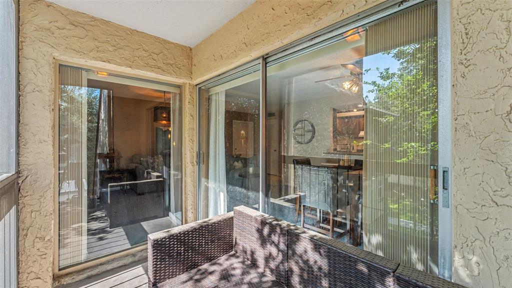 2025 Sylvester Road, Unit N305 Lakeland, FL 33803 - Photo 21 of 34 a balcony view with a glass door