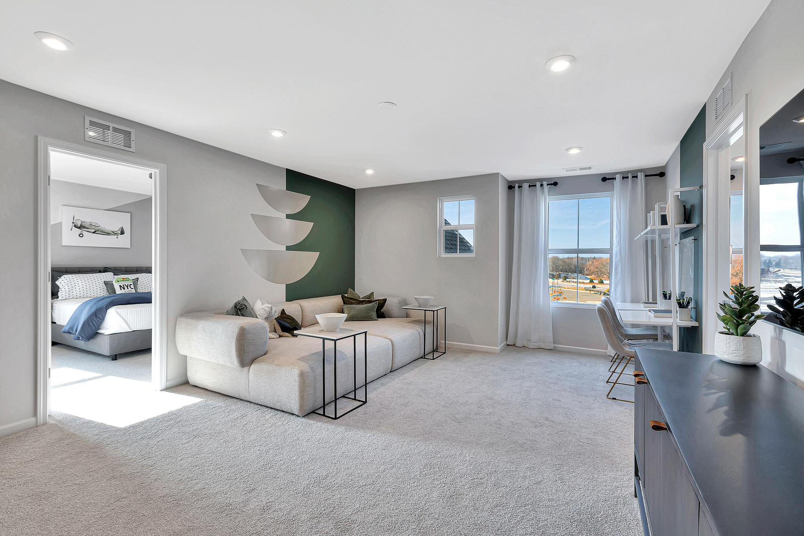 337 Popeck Course Batavia, IL 60510 - Photo 16 of 20 a living room with furniture and a large window