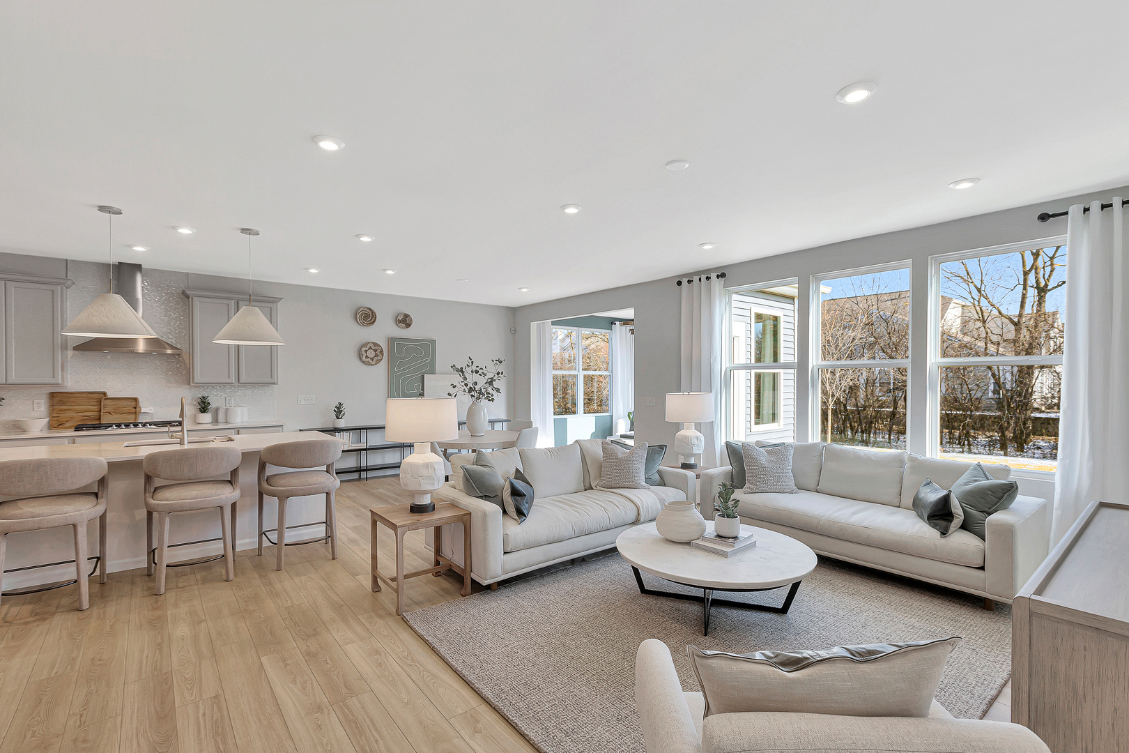 337 Popeck Course Batavia, IL 60510 - Photo 9 of 20 a living room with furniture and a large window
