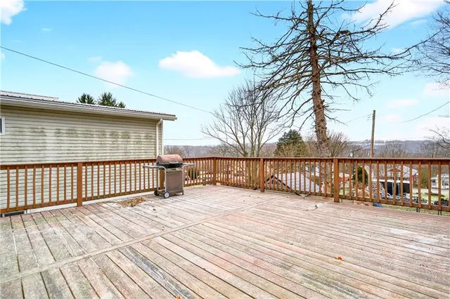 a view of a roof deck