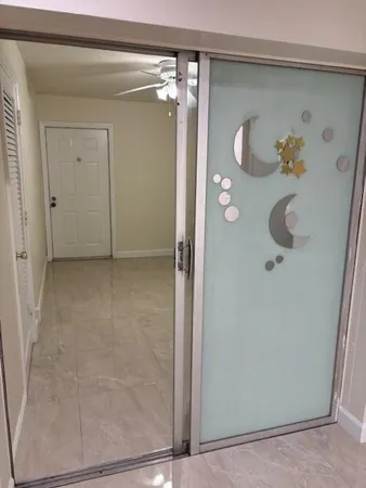 a bathroom with a shower and a bathtub