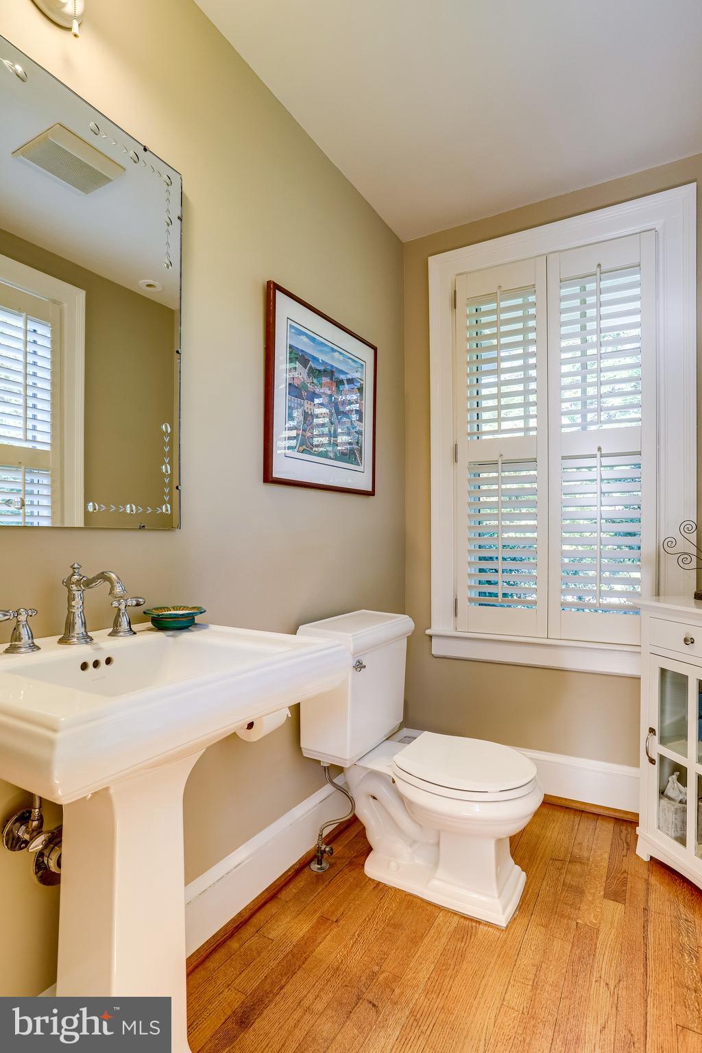 4924 Little Falls Road Arlington, VA 22207 - Photo 16 of 55 Spacious Main Level Powder Room