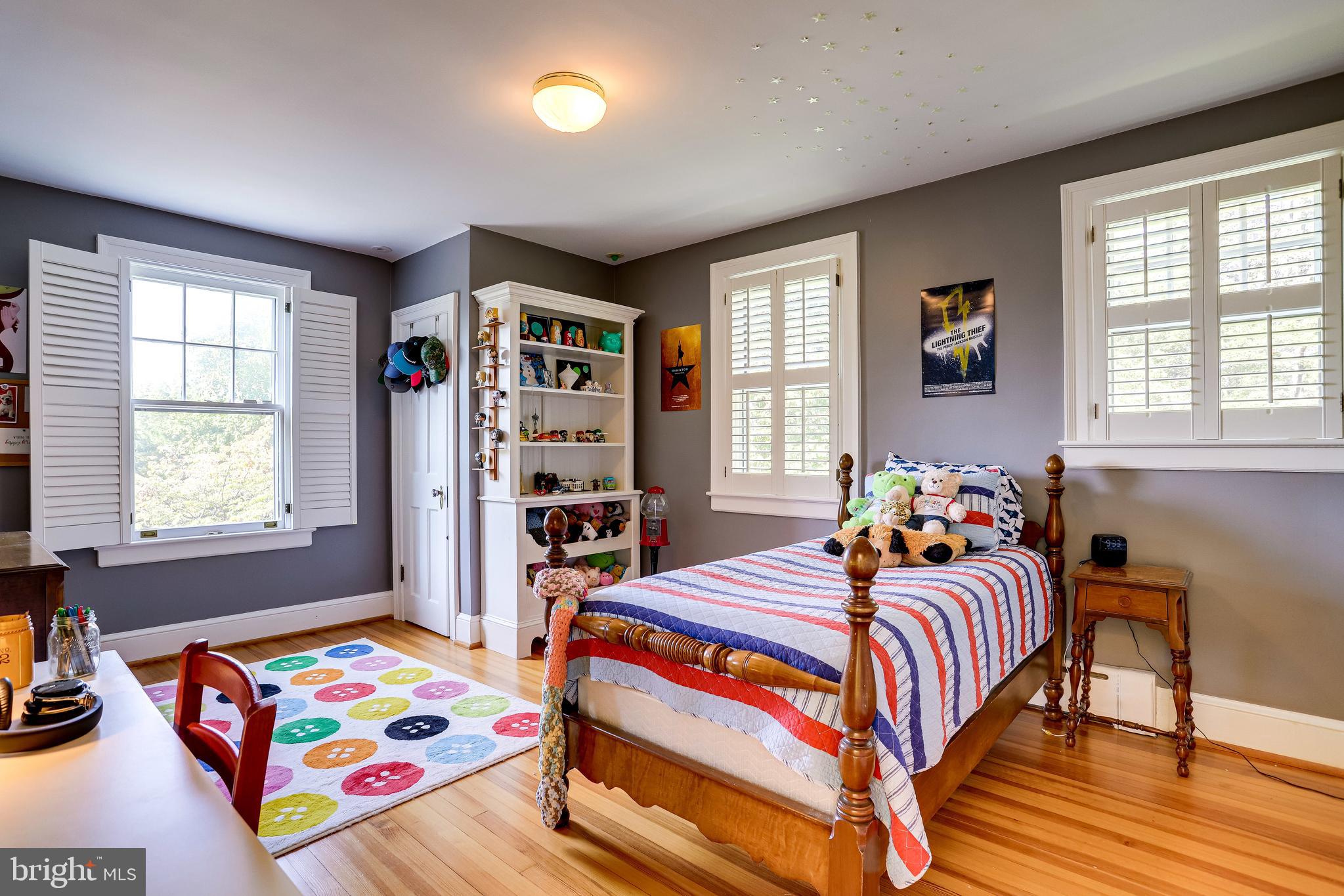 4924 Little Falls Road Arlington, VA 22207 - Photo 36 of 55 Upper Level Bedroom Two w/Great Space and Light