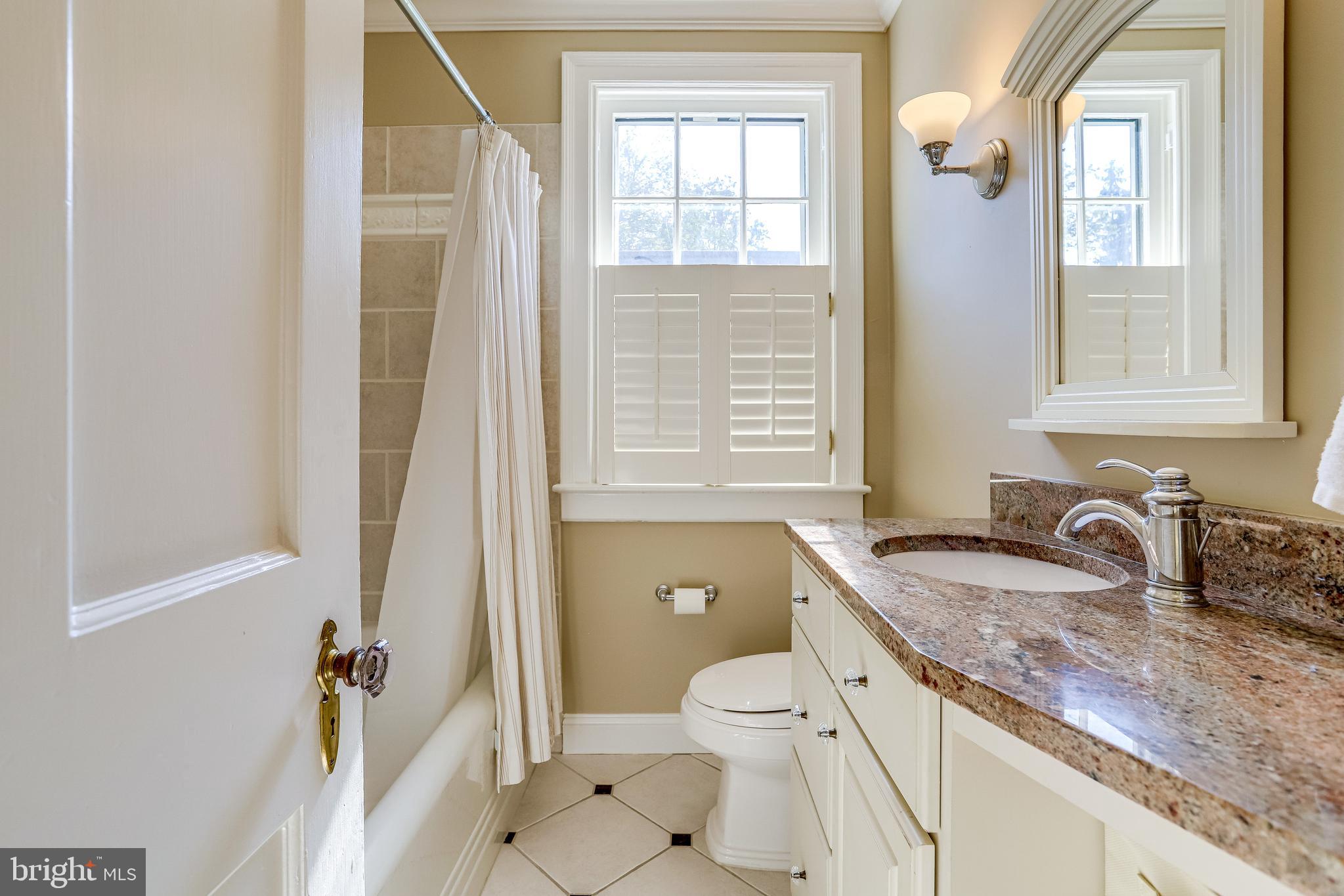 4924 Little Falls Road Arlington, VA 22207 - Photo 39 of 55 Updated Upper Level Hall Bath