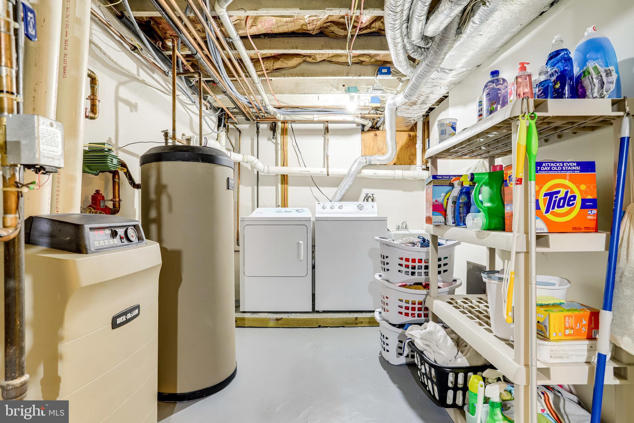 4924 Little Falls Road Arlington, VA 22207 - Photo 47 of 55 Laundry/Utility Room w/Storage