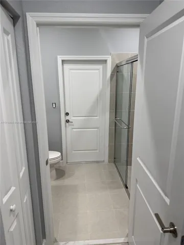 a view of a walk in closet