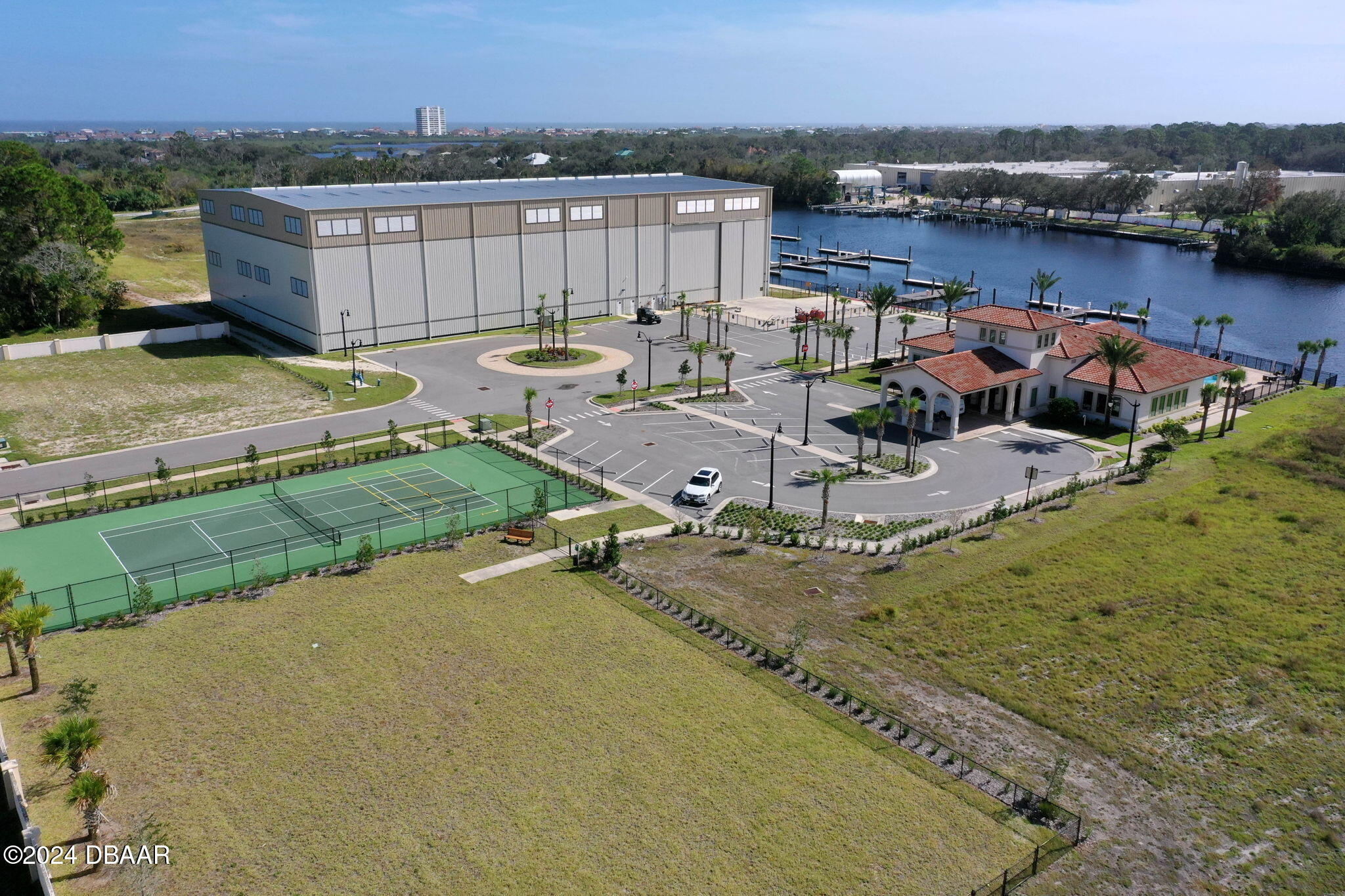 10 Rio Vista Drive Palm Coast, FL 32137 - Photo 26 of 39 an aerial view of a house with a garden and lake view