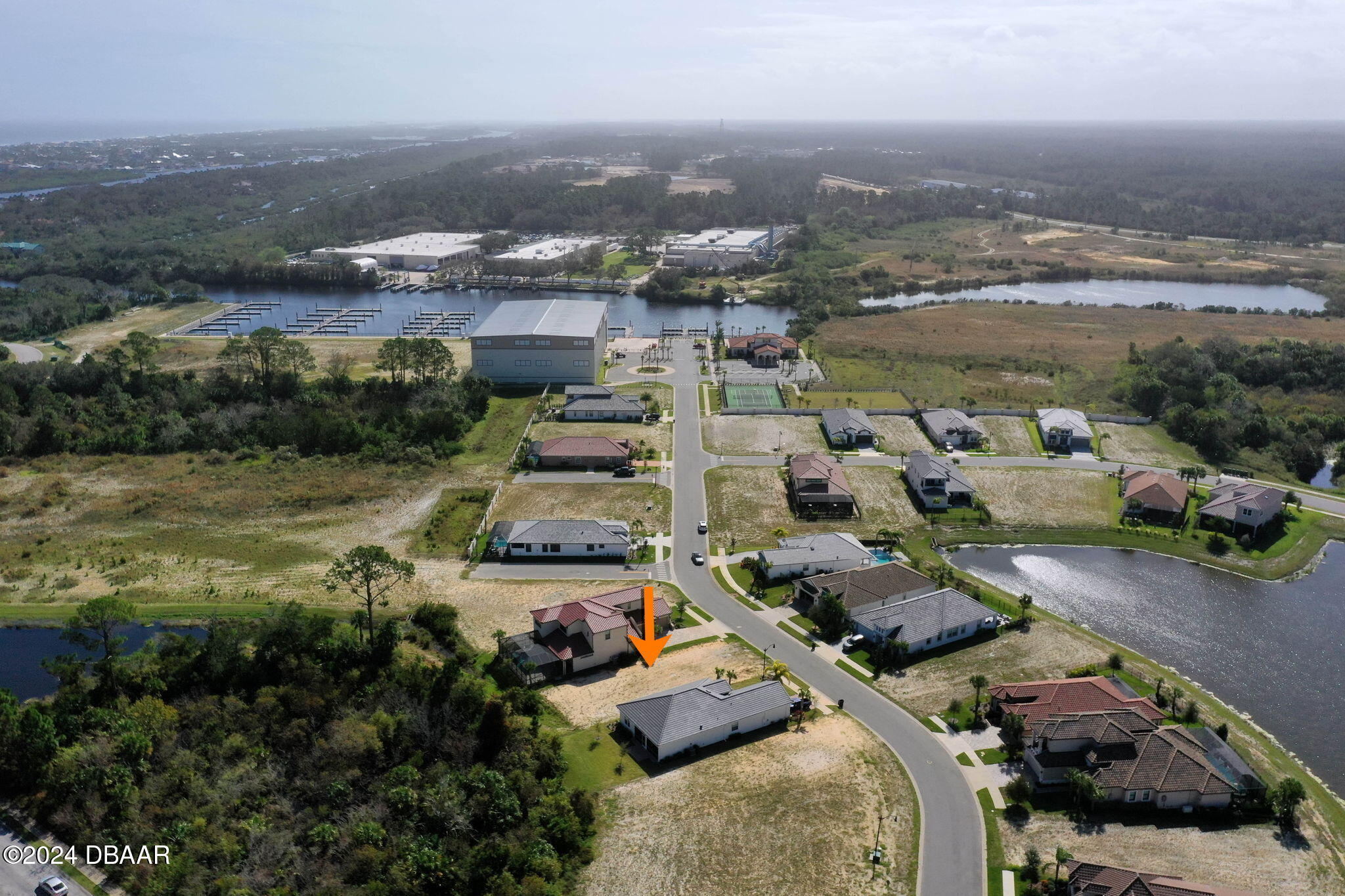 10 Rio Vista Drive Palm Coast, FL 32137 - Photo 5 of 39 an aerial view of a city with lots of residential buildings
